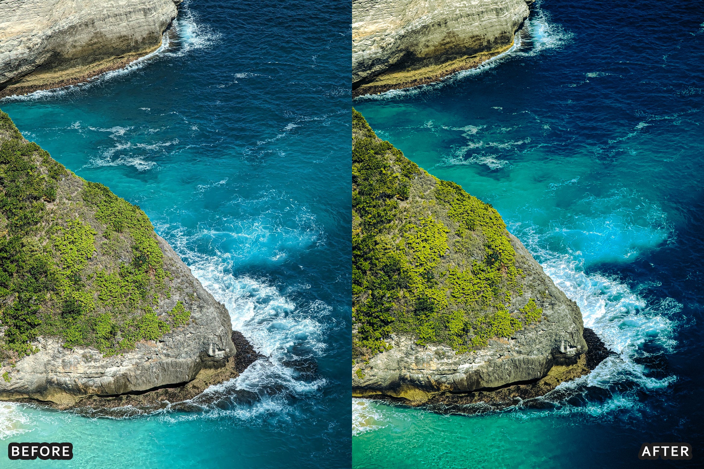AI-Optimized Coastal Blue Lightroom Presets
