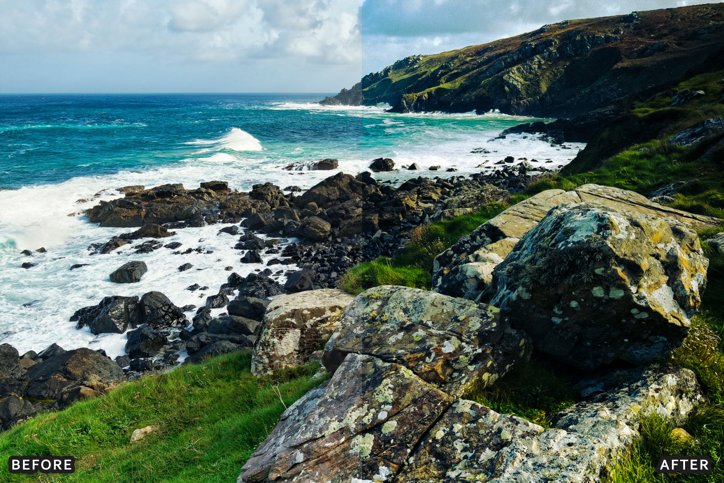 AI-Optimized Coastal Blue Lightroom Presets