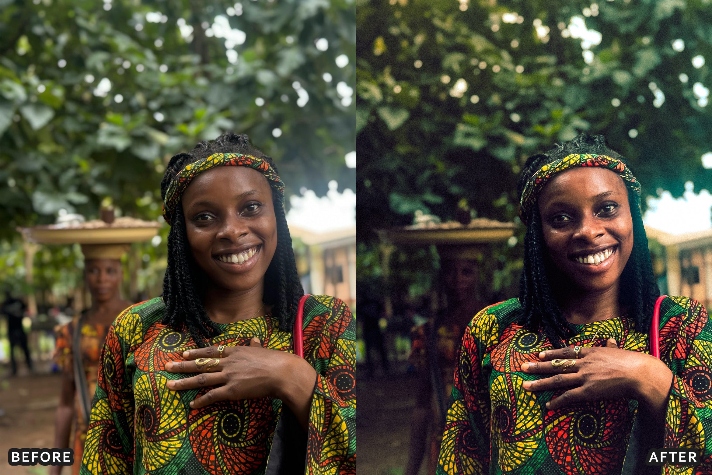 AI-Optimized Dark Skin Cinematic Lightroom Presets