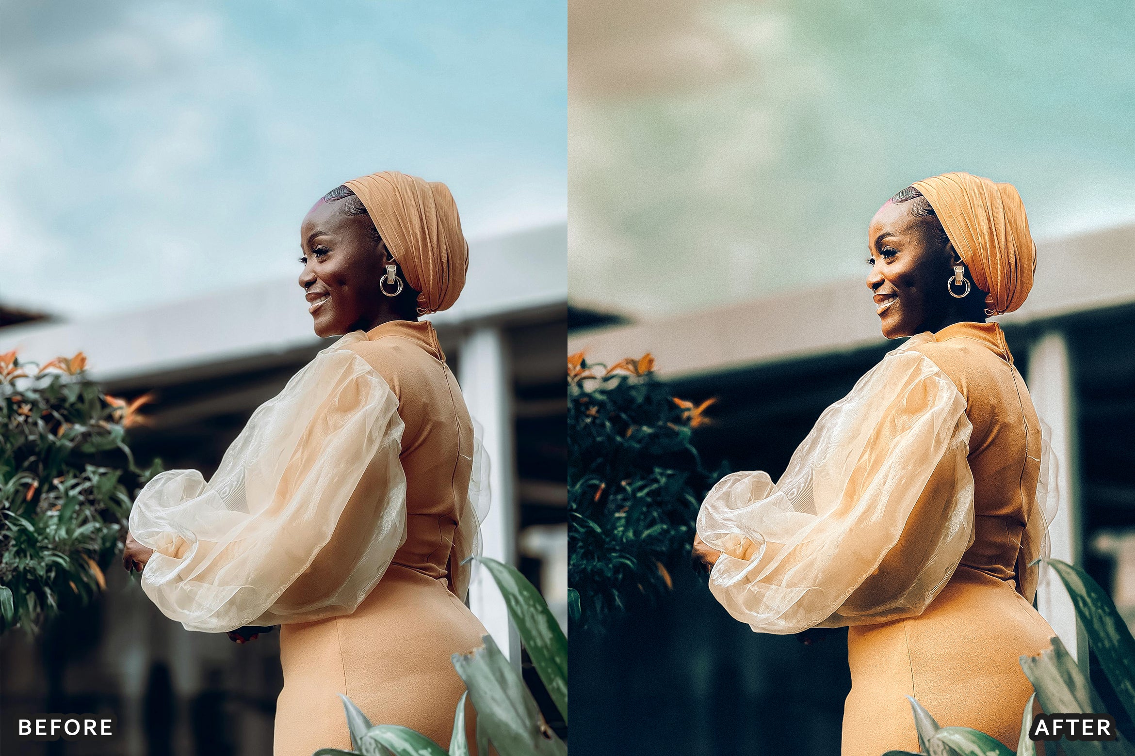 AI-Optimized Dark Skin Cinematic Lightroom Presets