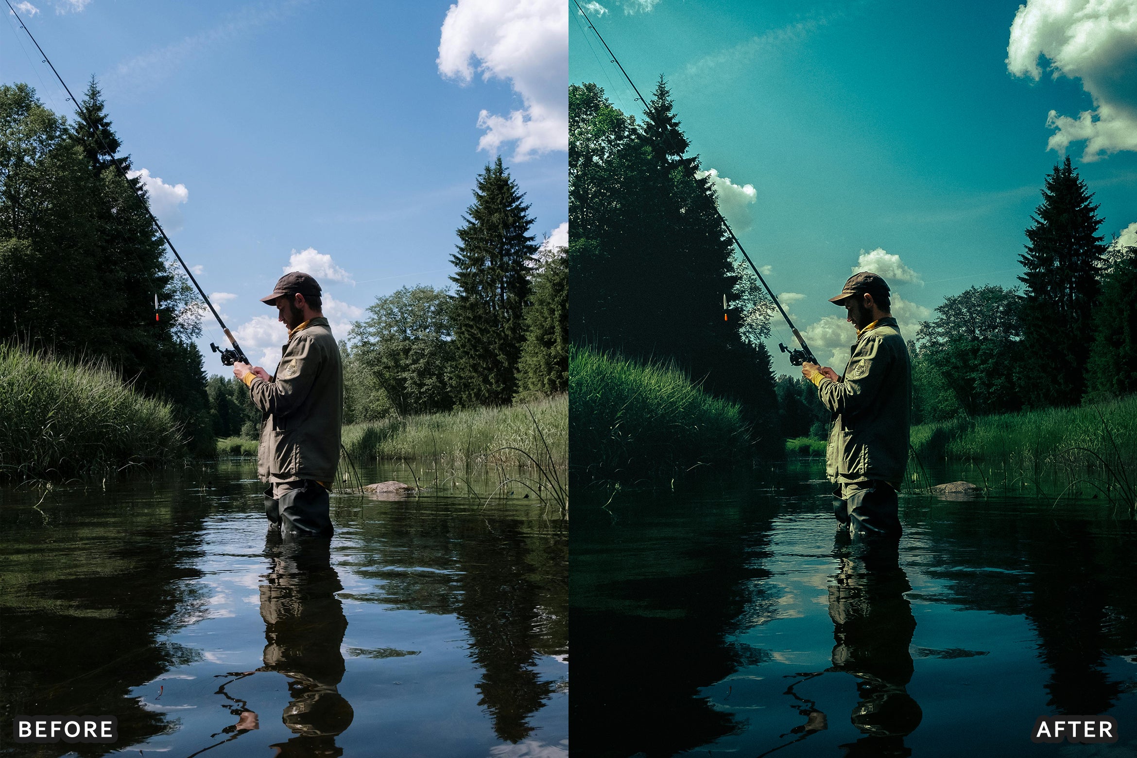 AI-Optimized Fresh Outdoor Portrait Lightroom Presets