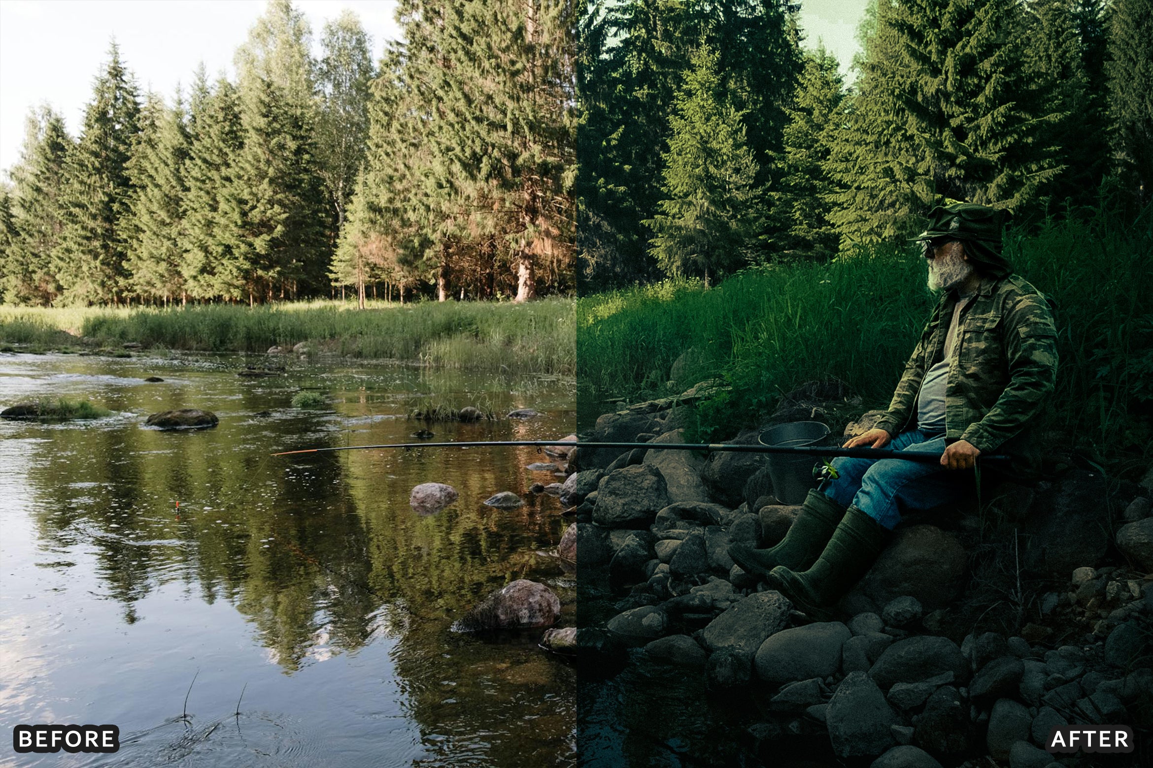 AI-Optimized Fresh Outdoor Portrait Lightroom Presets