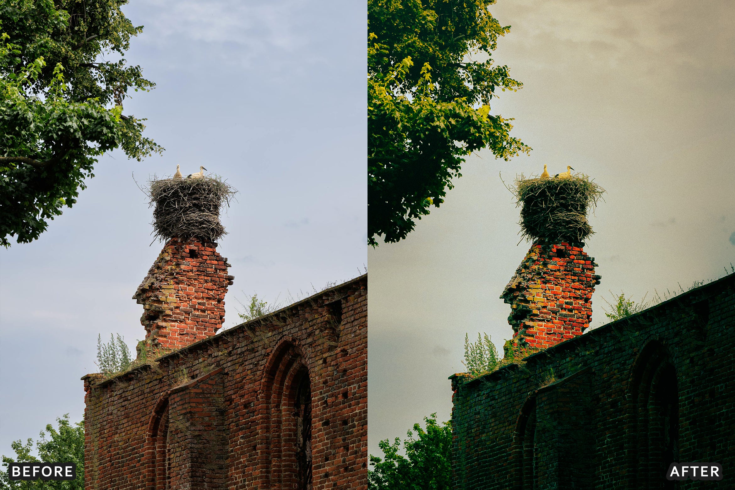 AI-Optimized Historic Travel Look Lightroom Presets