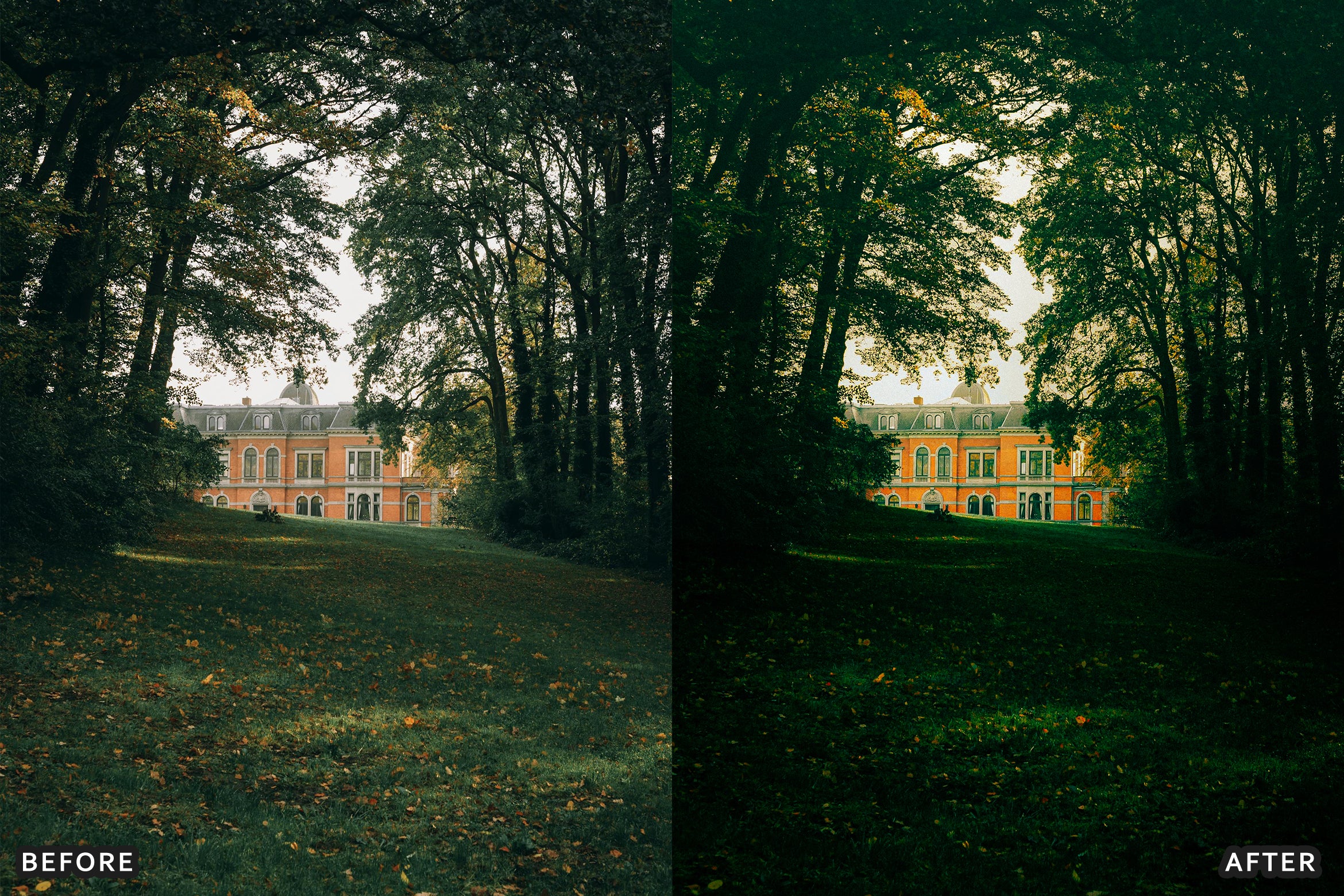 AI-Optimized Historic Travel Look Lightroom Presets