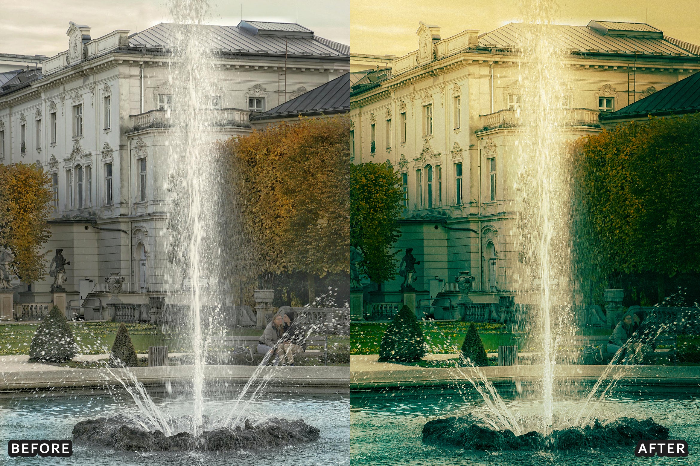 AI-Optimized Historic Travel Look Lightroom Presets