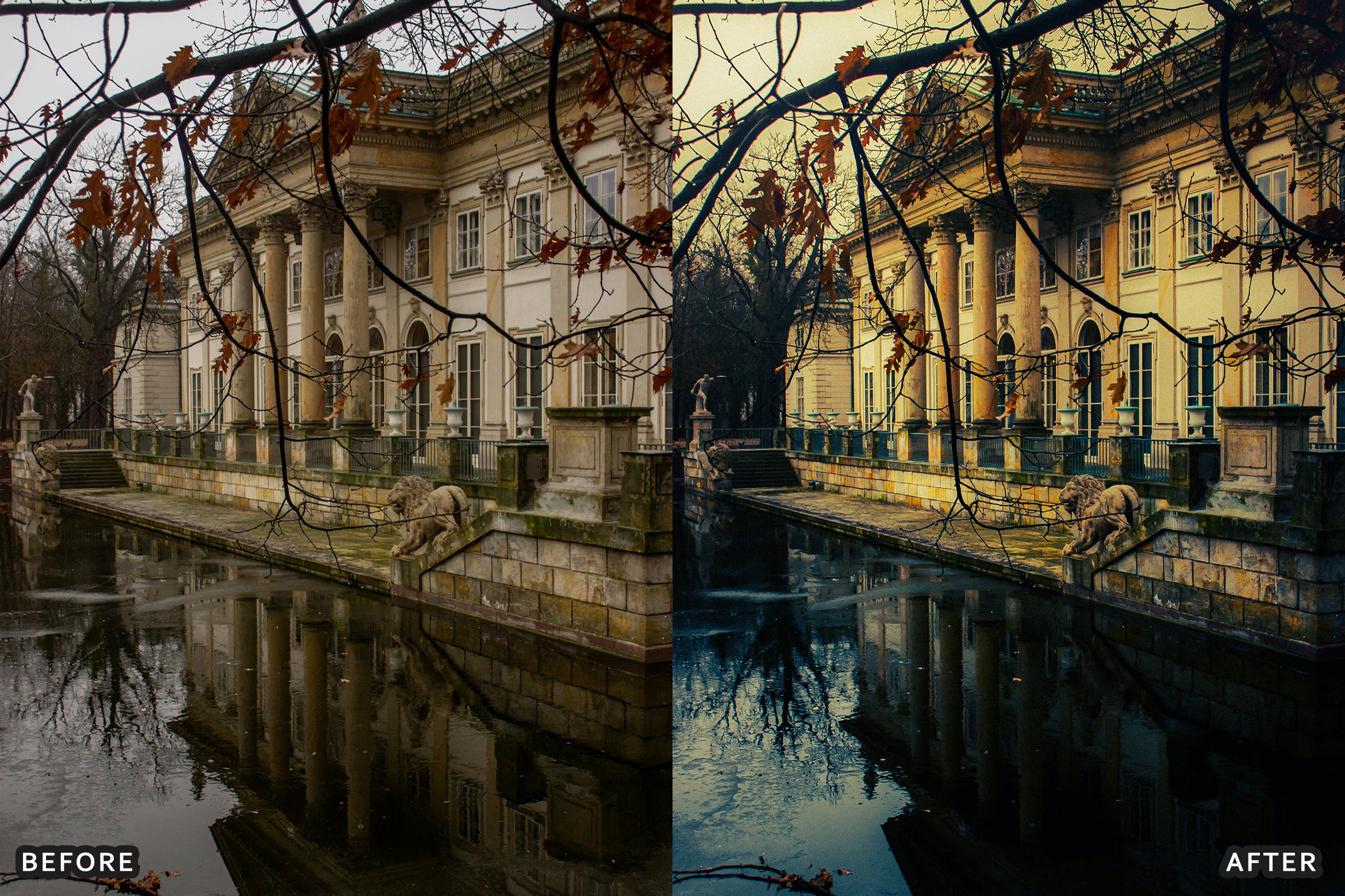 AI-Optimized Historic Travel Look Lightroom Presets