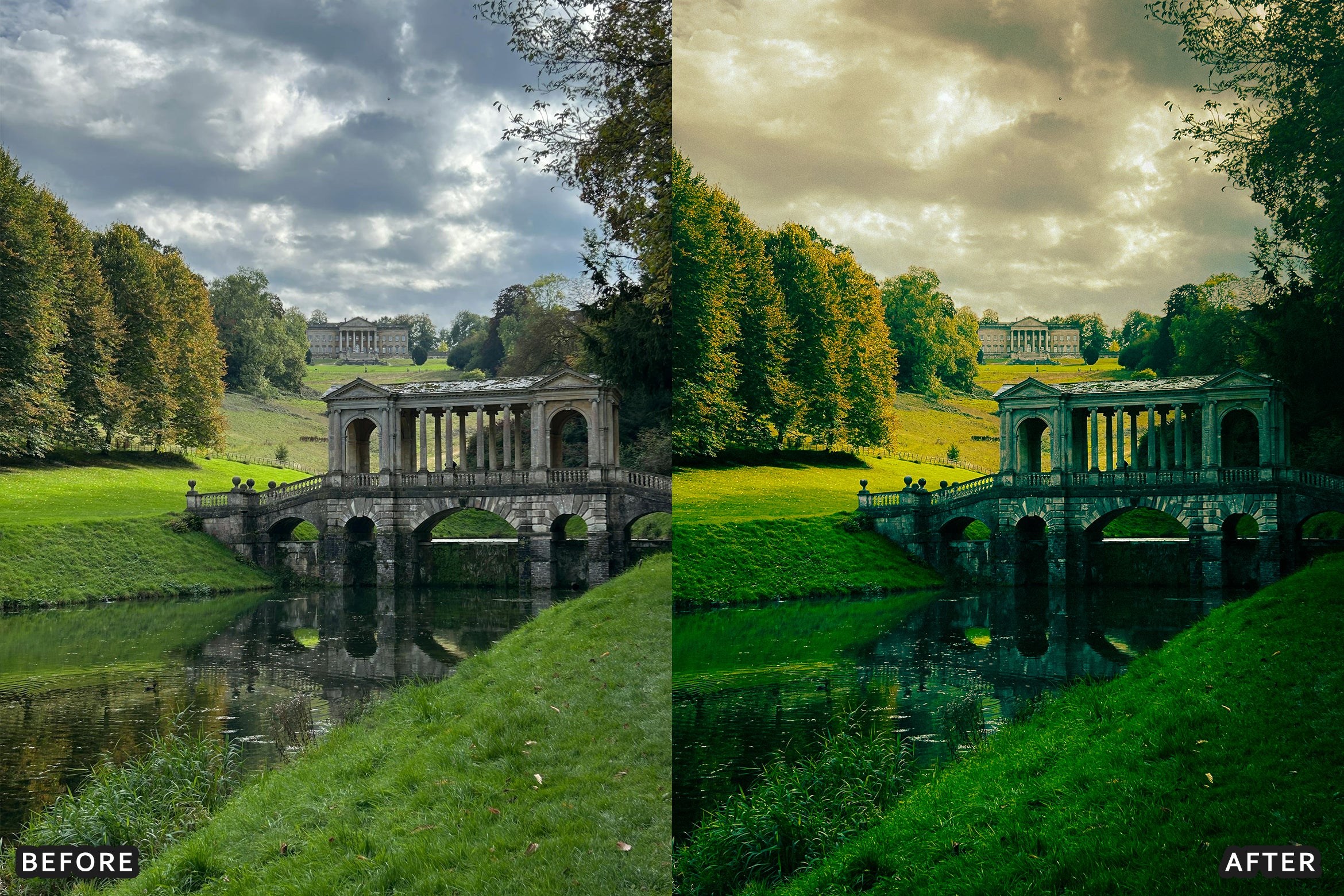 AI-Optimized Historic Travel Look Lightroom Presets