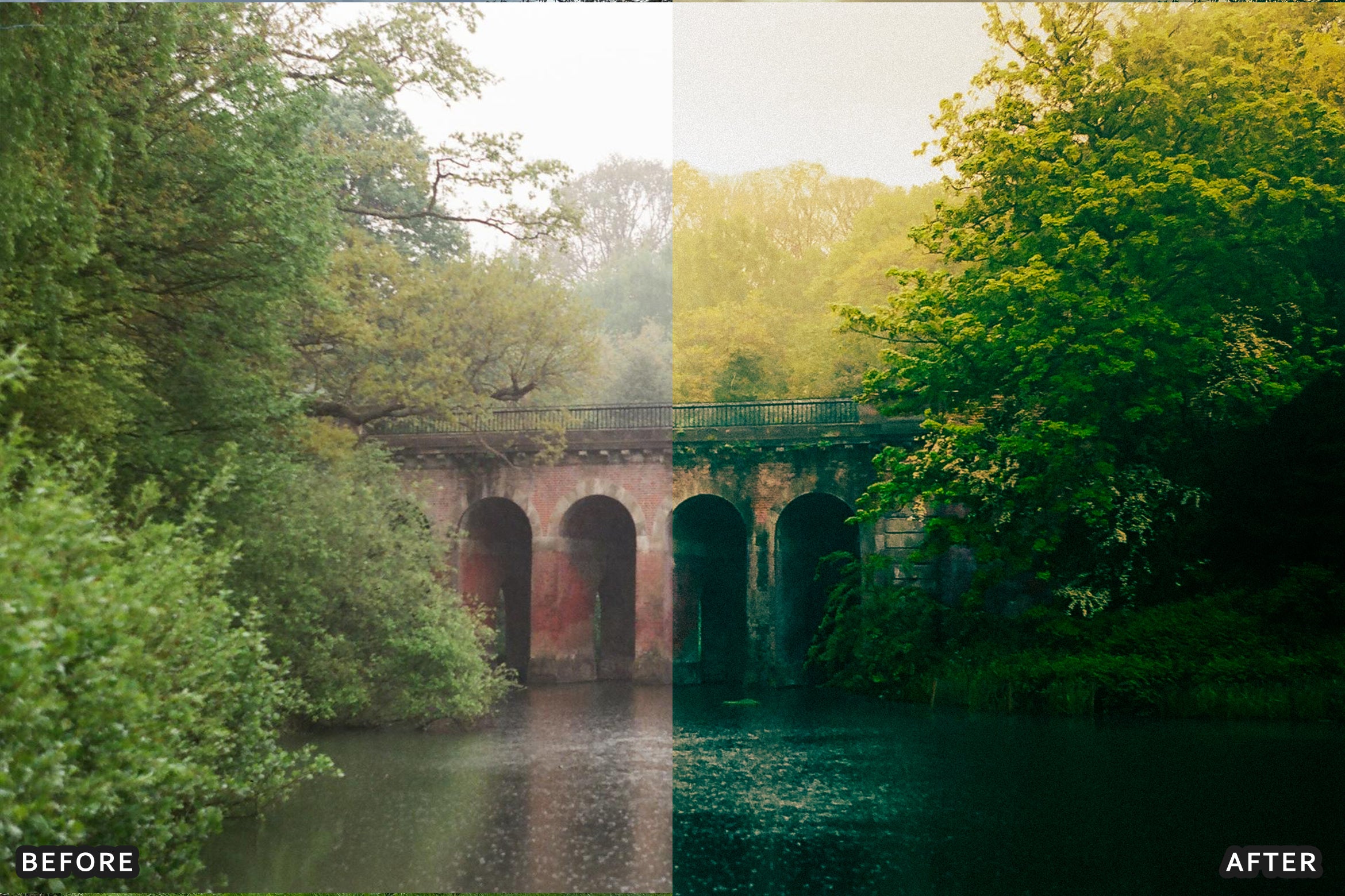 AI-Optimized Historic Travel Look Lightroom Presets