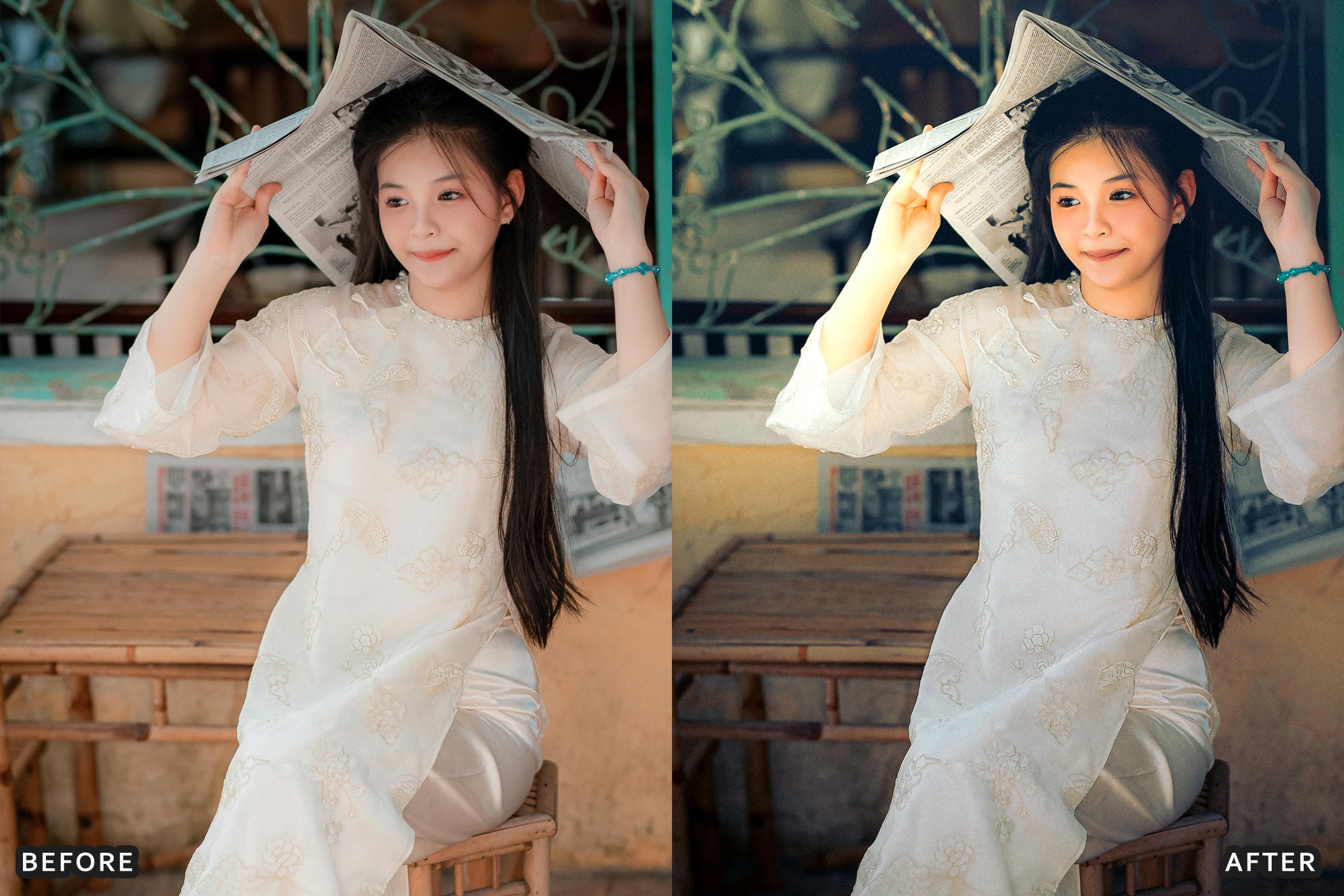 AI-Optimized Skin Tone Safe Pro Portrait Lightroom Presets