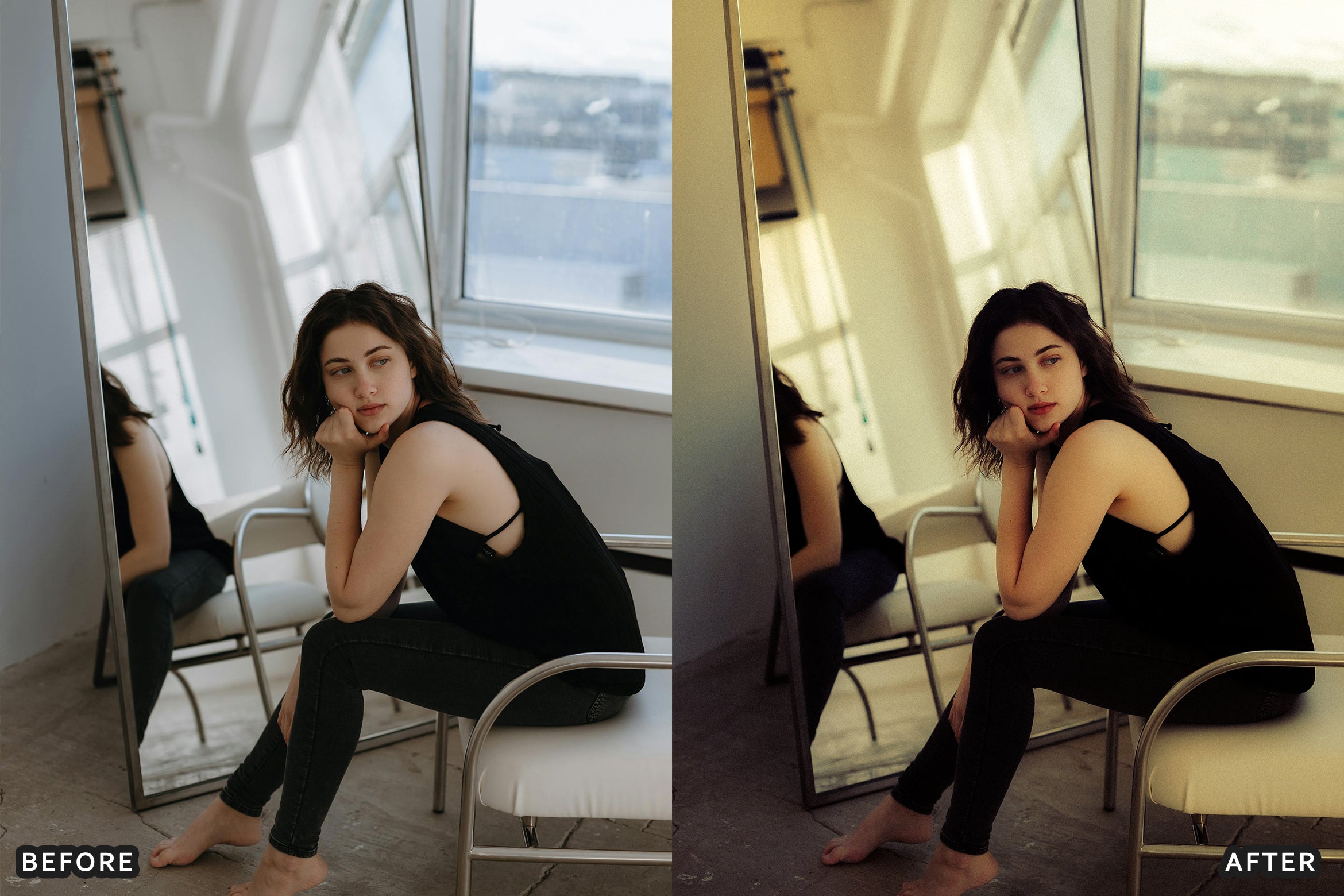 AI-Optimized Soft Cinematic Contrast Beauty Lightroom Presets - Lightroom Presets - by AAA Presets