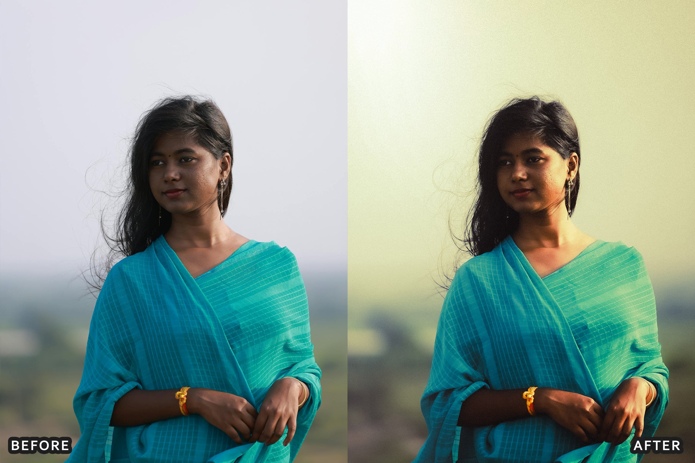 AI-Optimized Traditional Outdoor Portrait Lightroom Presets