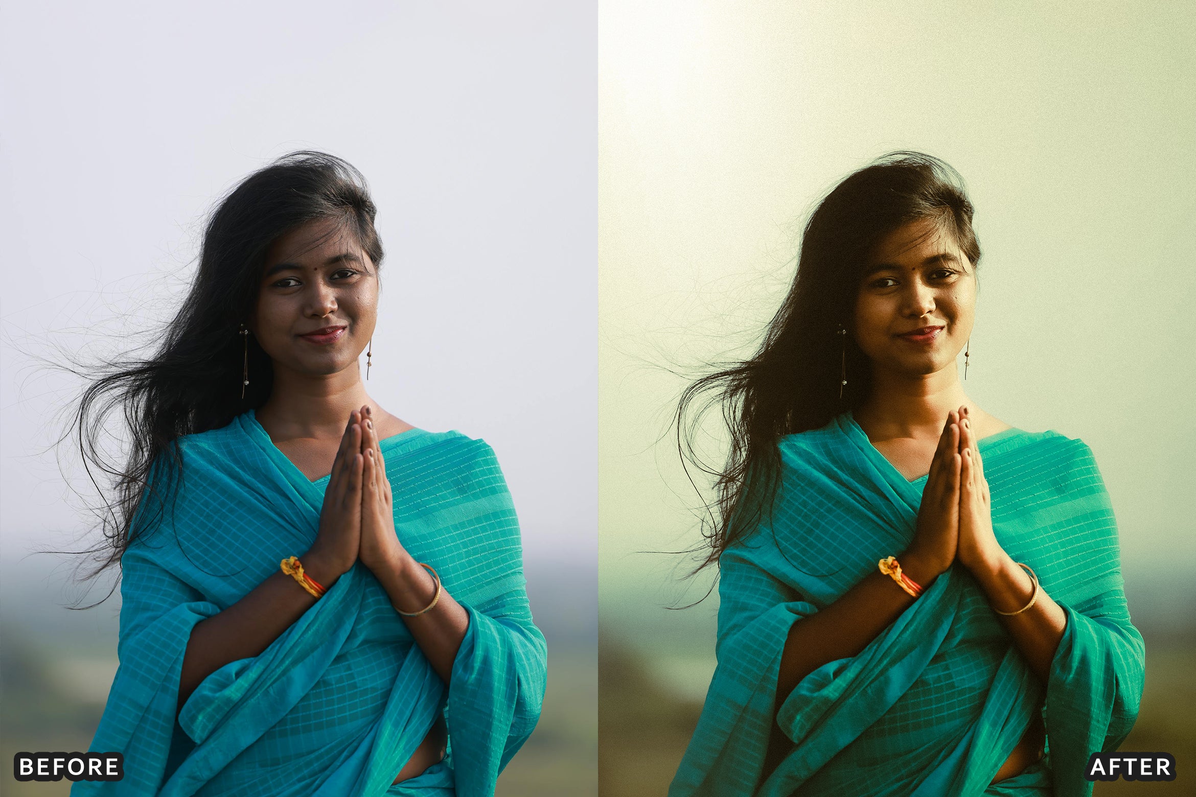 AI-Optimized Traditional Outdoor Portrait Lightroom Presets