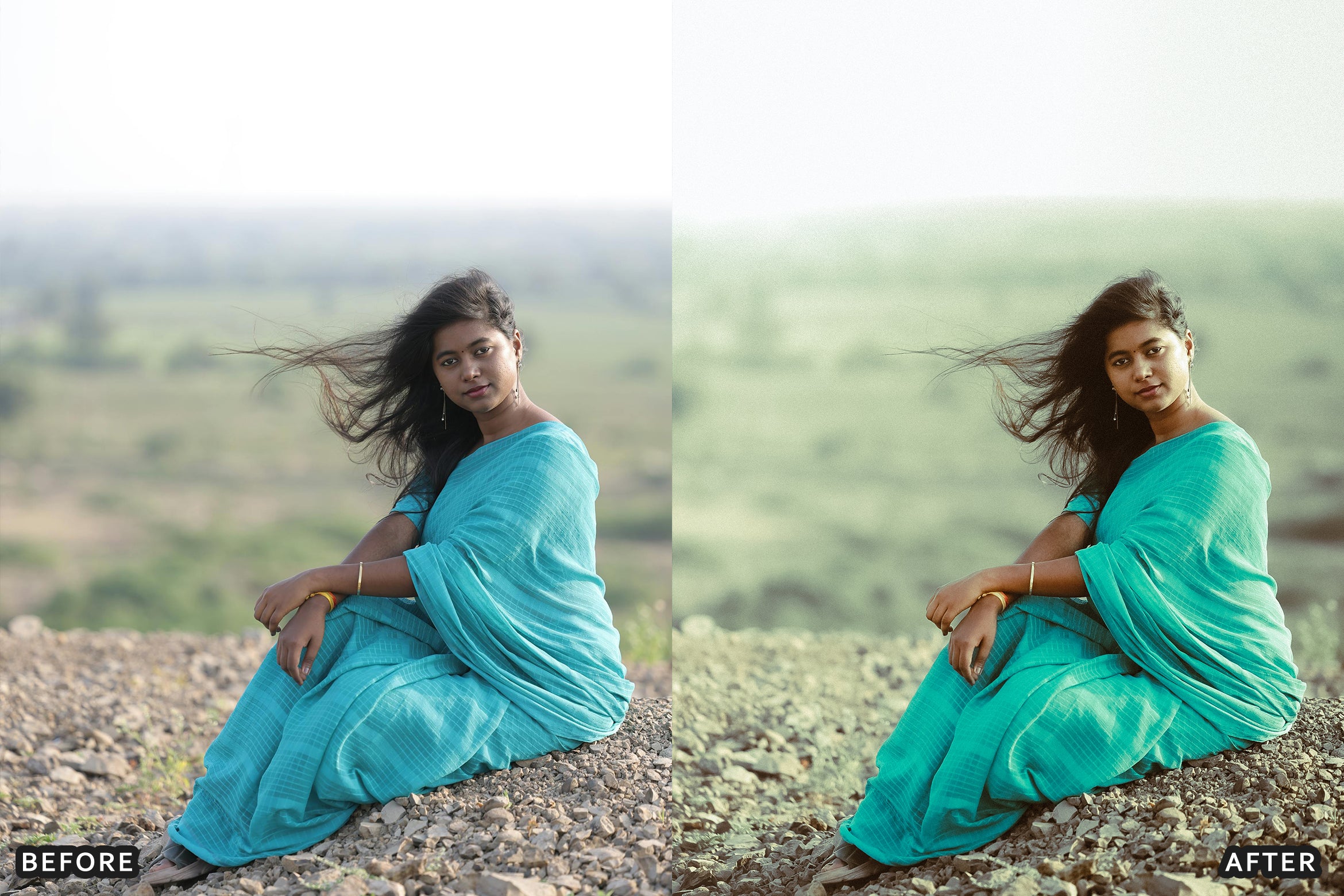 AI-Optimized Traditional Outdoor Portrait Lightroom Presets