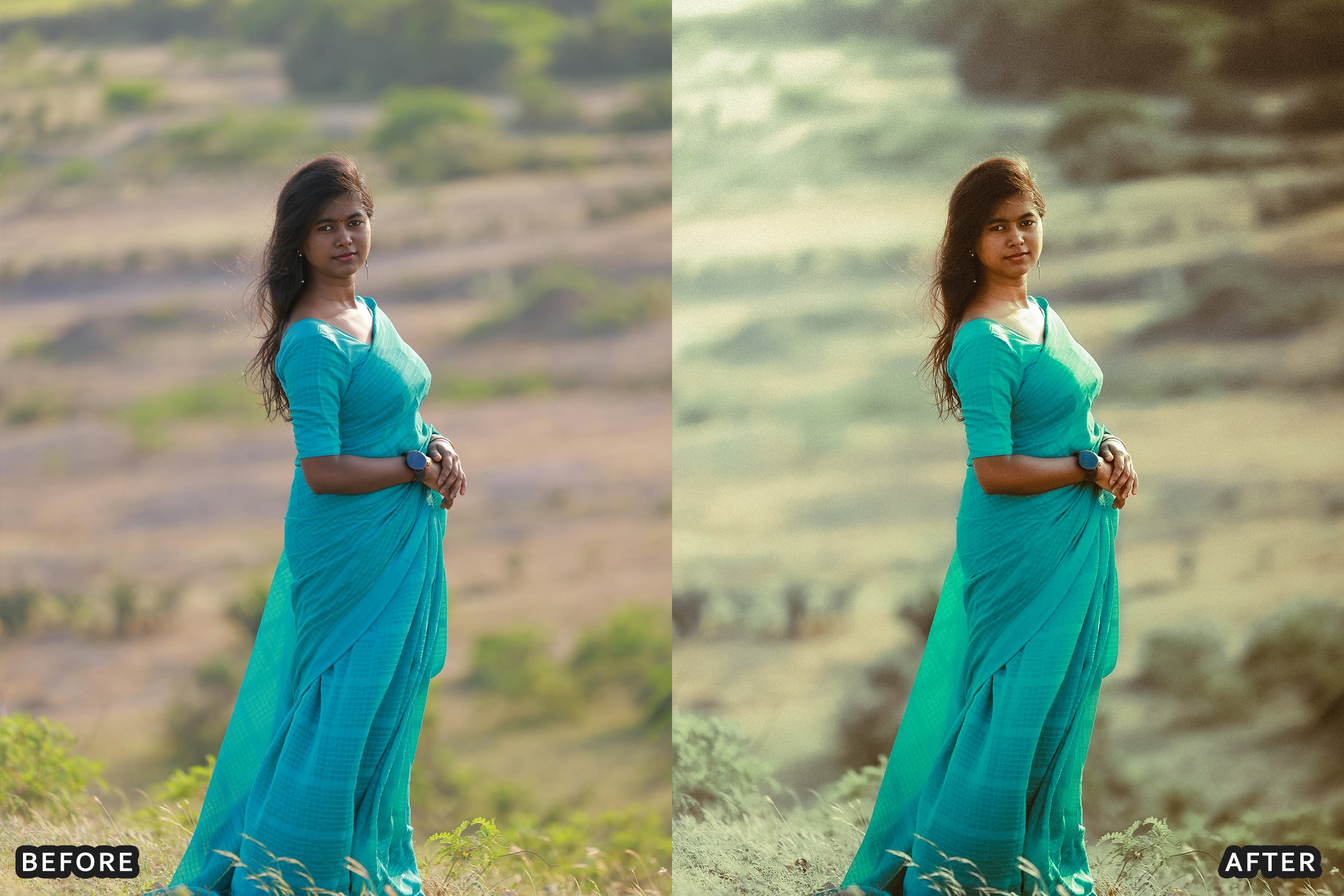 AI-Optimized Traditional Outdoor Portrait Lightroom Presets
