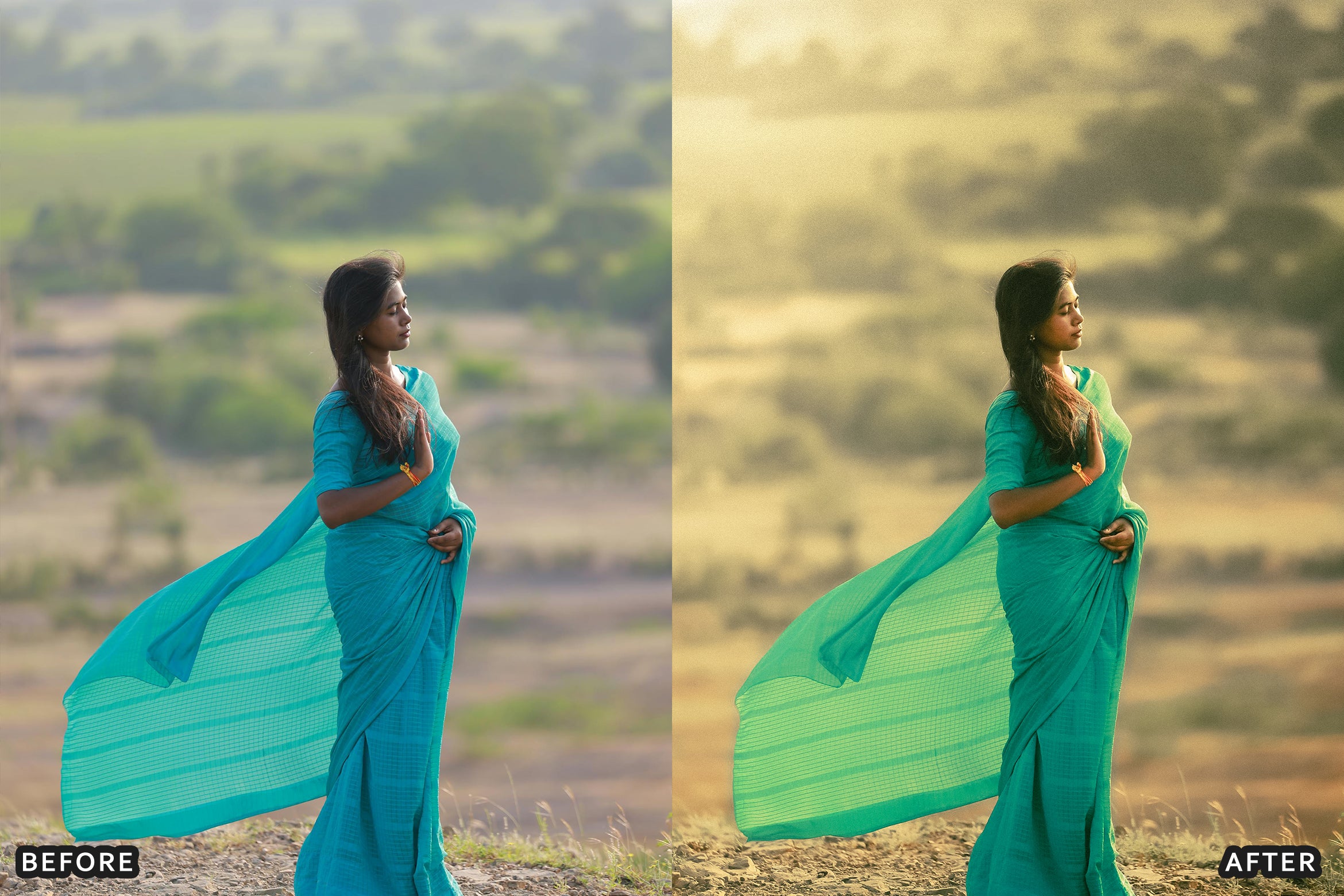 AI-Optimized Traditional Outdoor Portrait Lightroom Presets