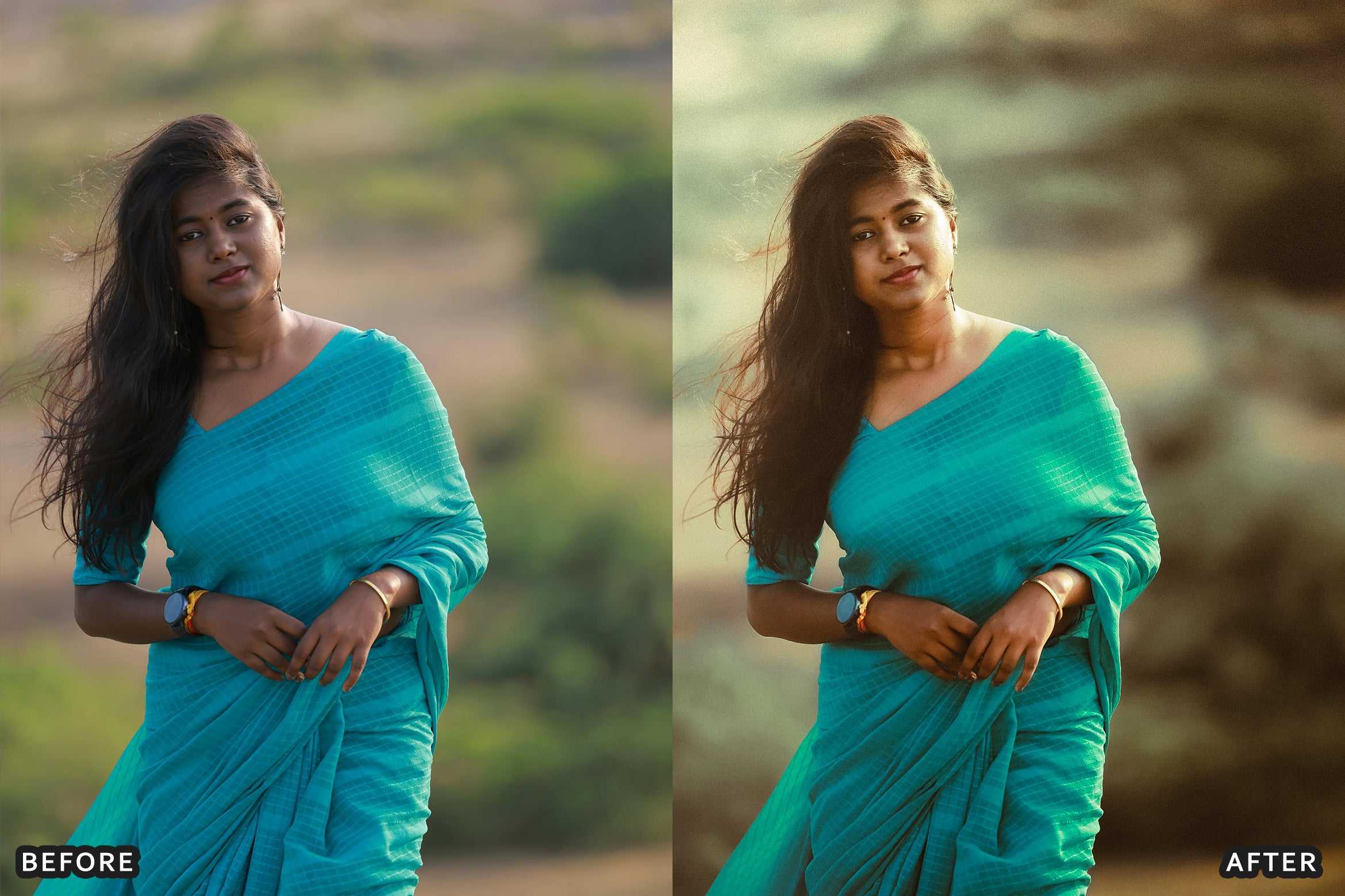 AI-Optimized Traditional Outdoor Portrait Lightroom Presets