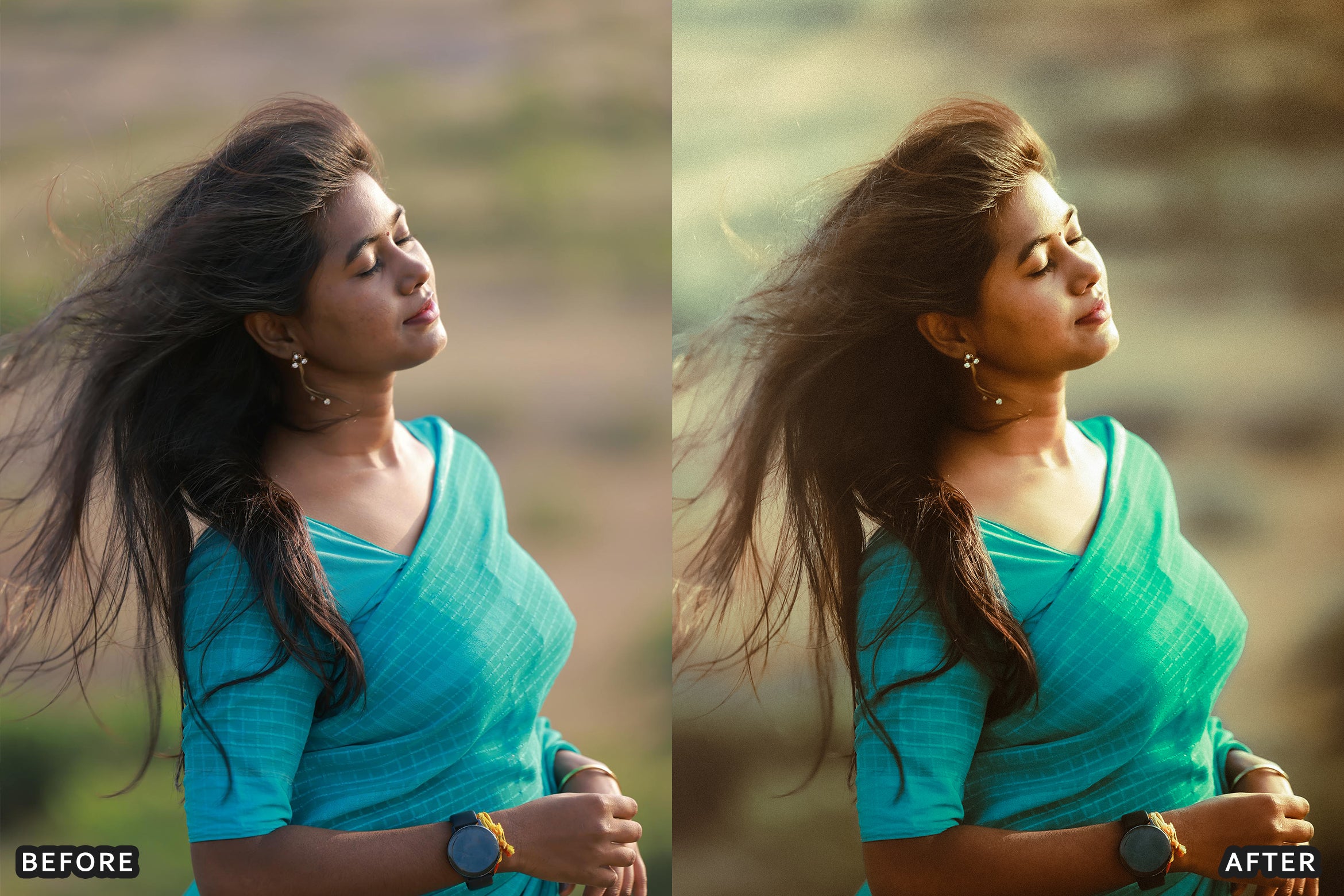 AI-Optimized Traditional Outdoor Portrait Lightroom Presets