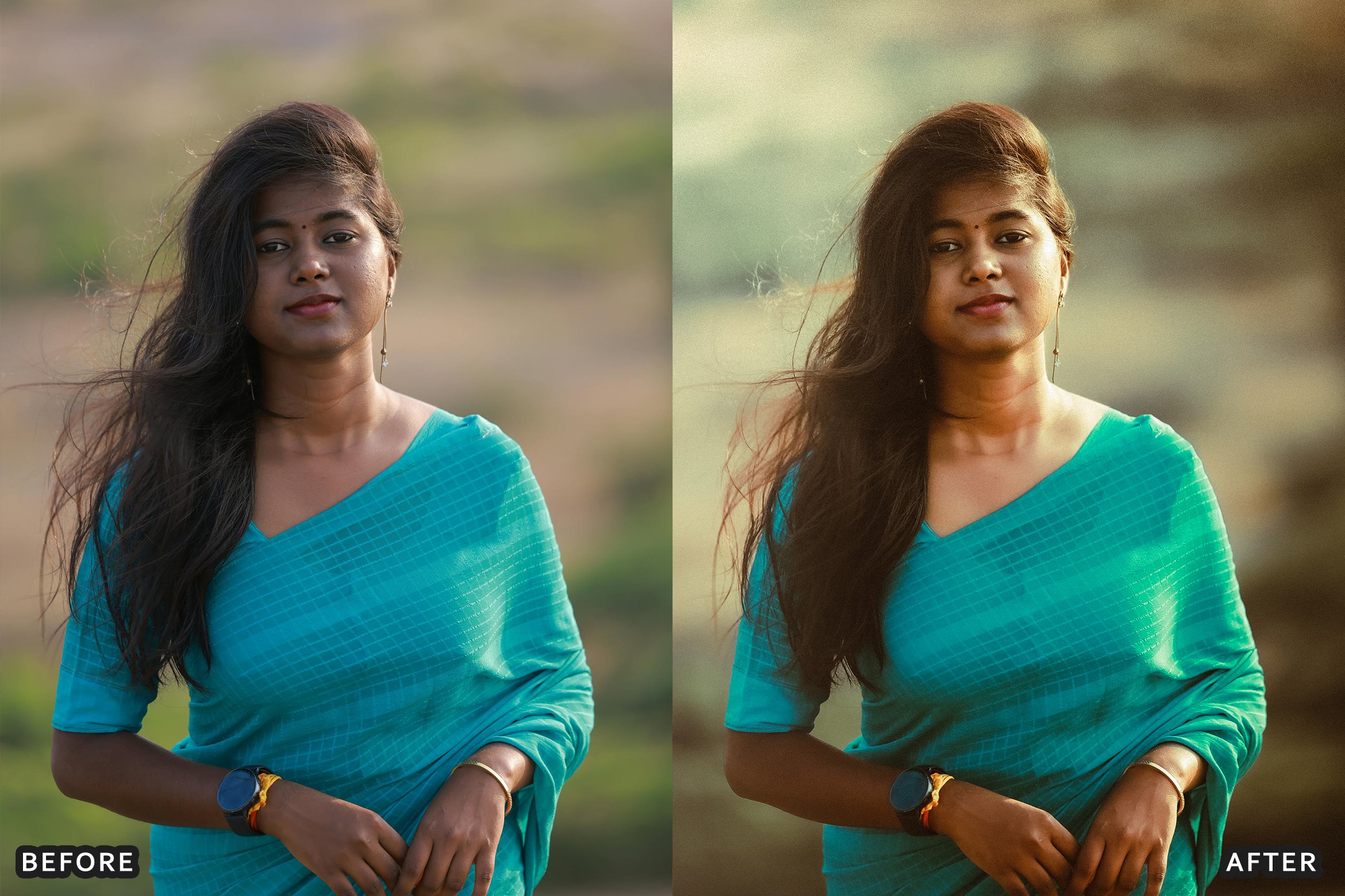 AI-Optimized Traditional Outdoor Portrait Lightroom Presets