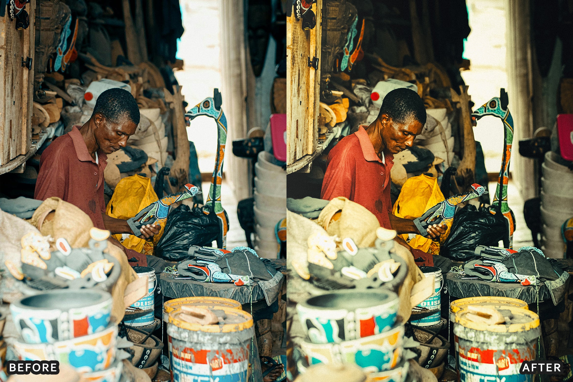 AI-Optimized Cinematic Travel Street Lightroom Presets