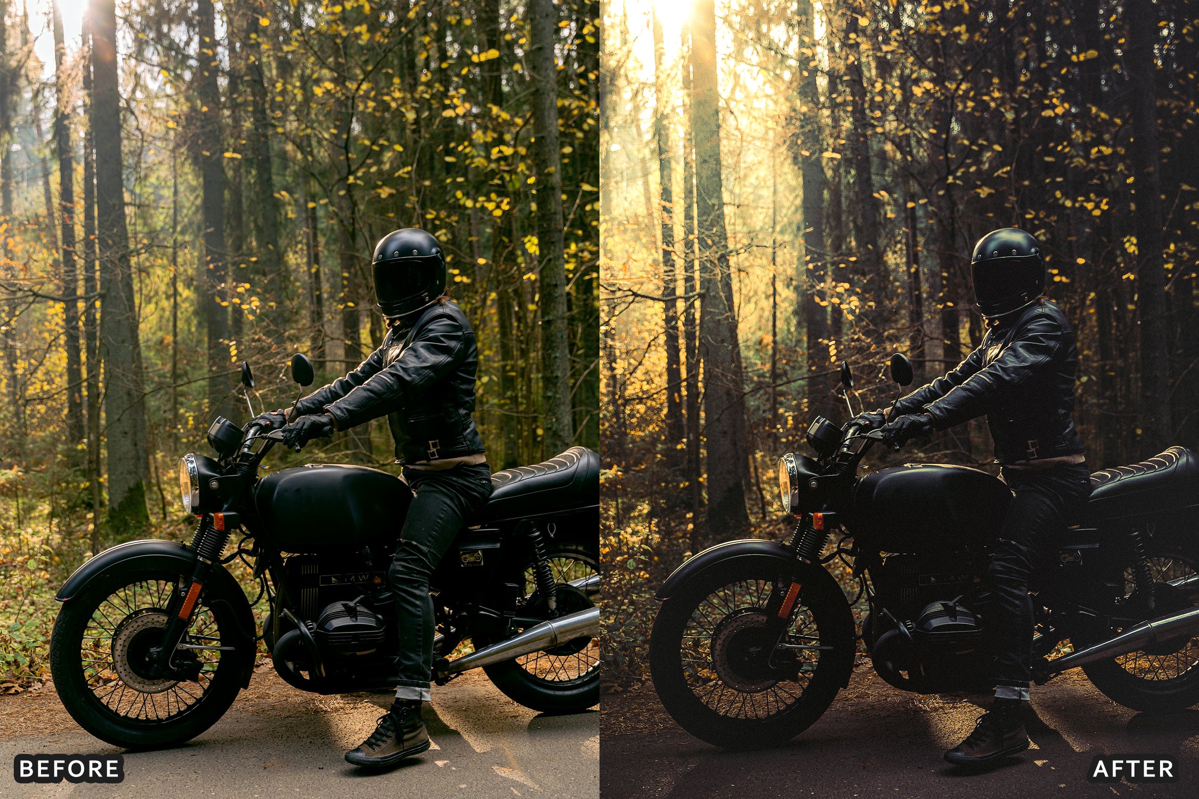 AI-Optimized Cinematic Bike Lightroom Presets