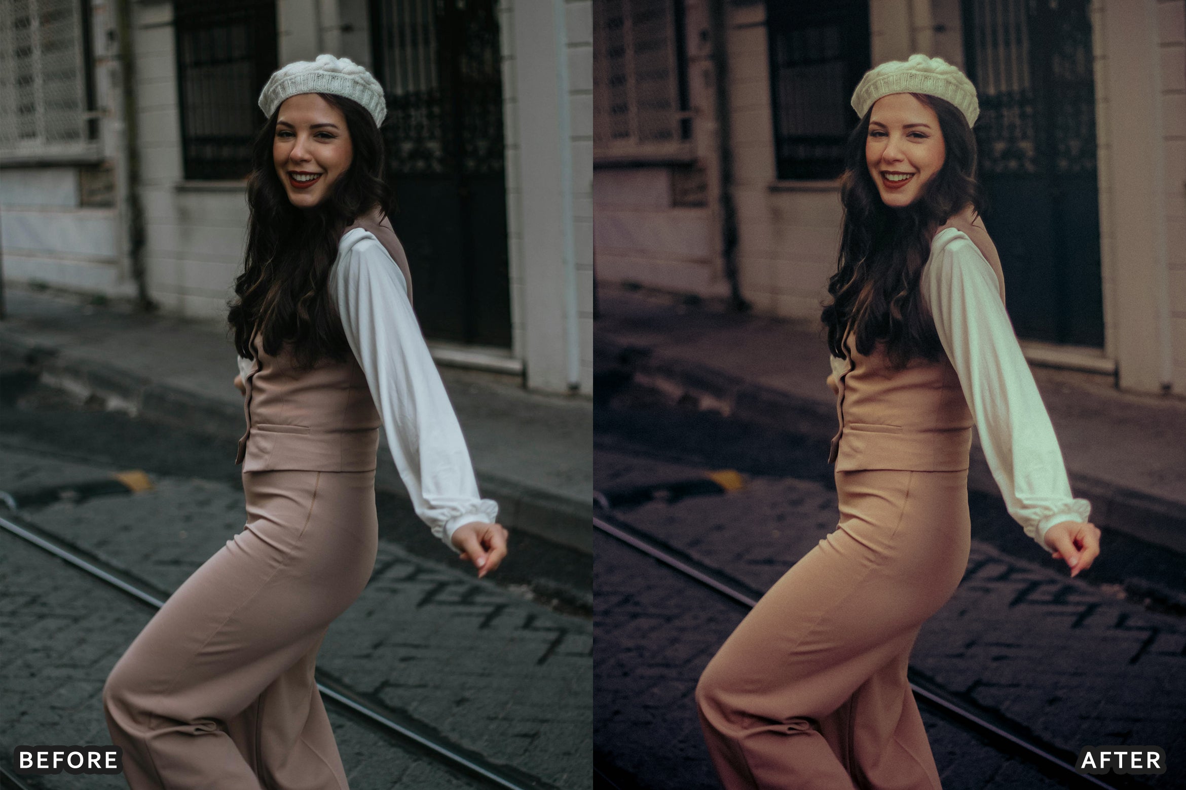 AI-Optimized Golden Hour Film Glow Lightroom Presets - Lightroom Presets - by AAA Presets