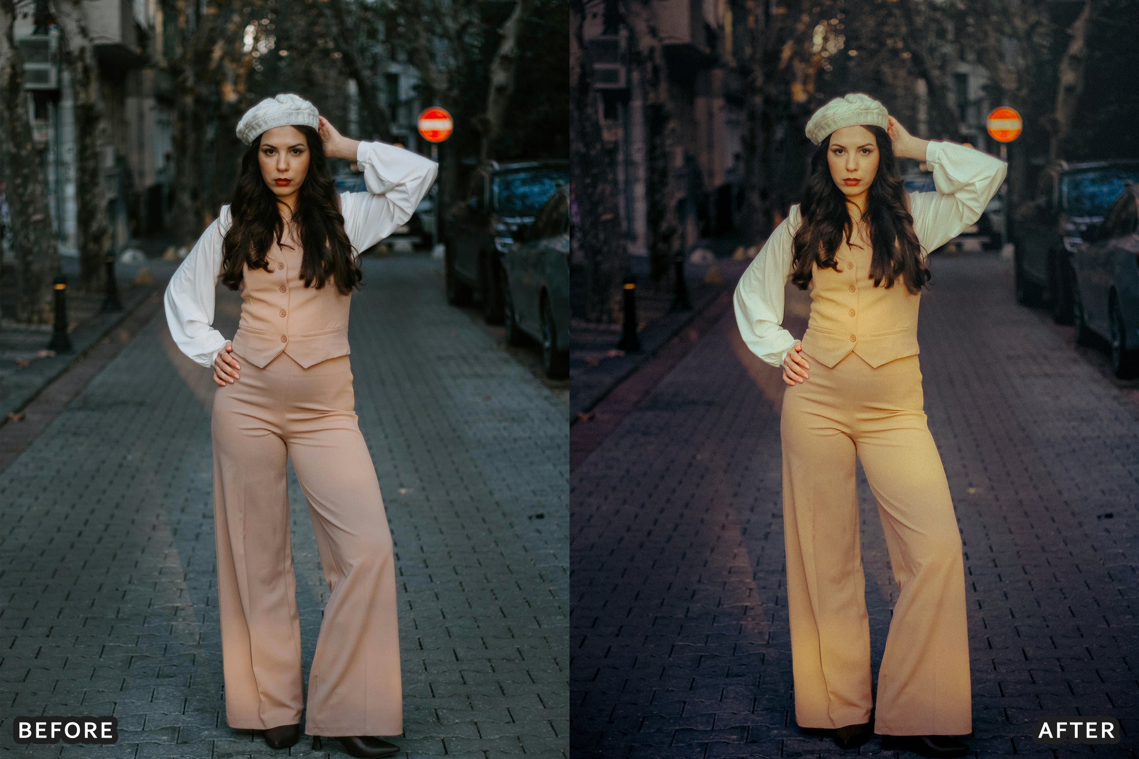 AI-Optimized Golden Hour Film Glow Lightroom Presets - Lightroom Presets - by AAA Presets