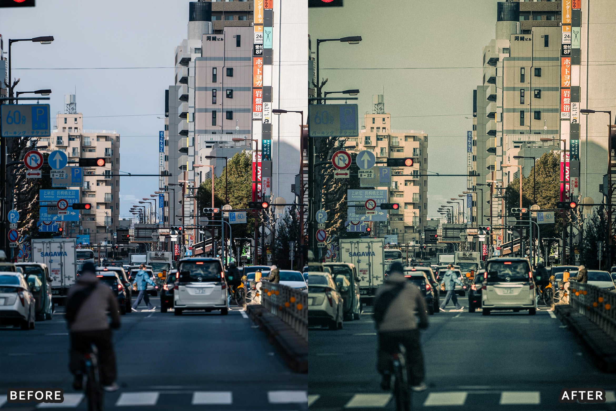 AI-Optimized Cinematic Gloomy Urban Look Lightroom Presets - Lightroom Presets - by AAA Presets