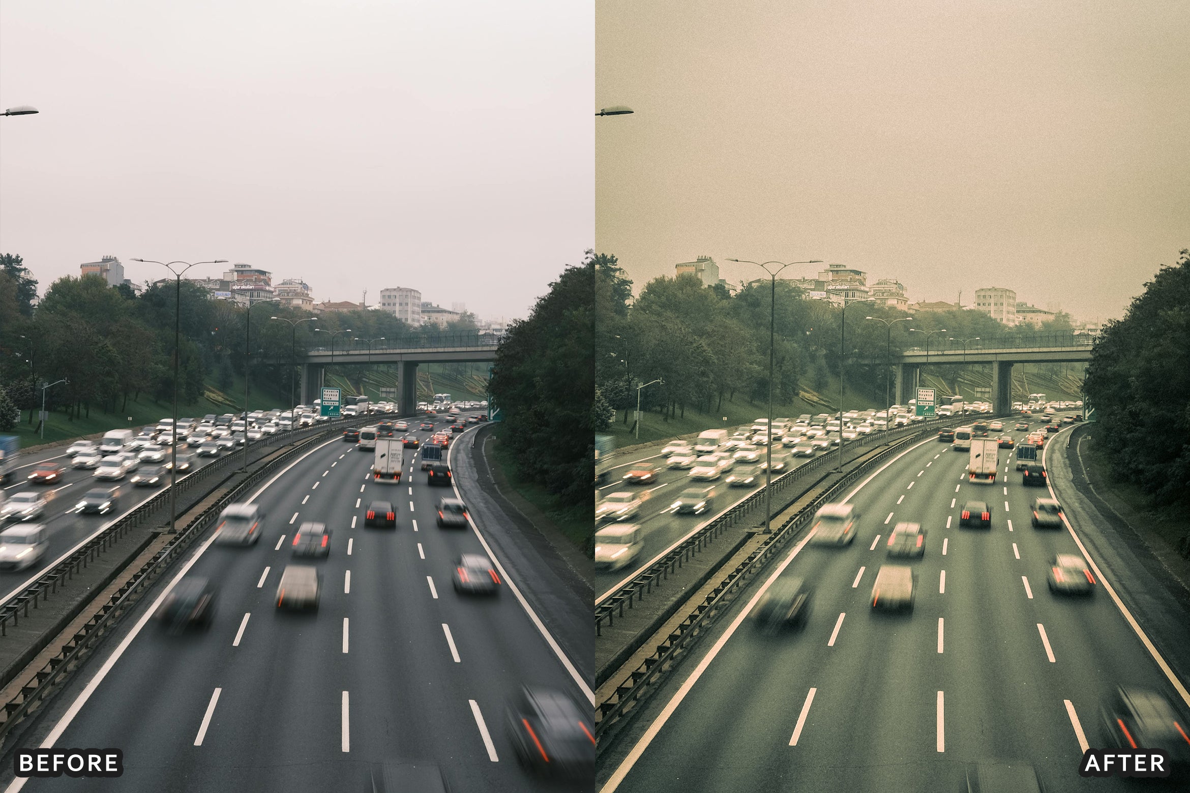 AI-Optimized Cinematic Gloomy Urban Look Lightroom Presets - Lightroom Presets - by AAA Presets