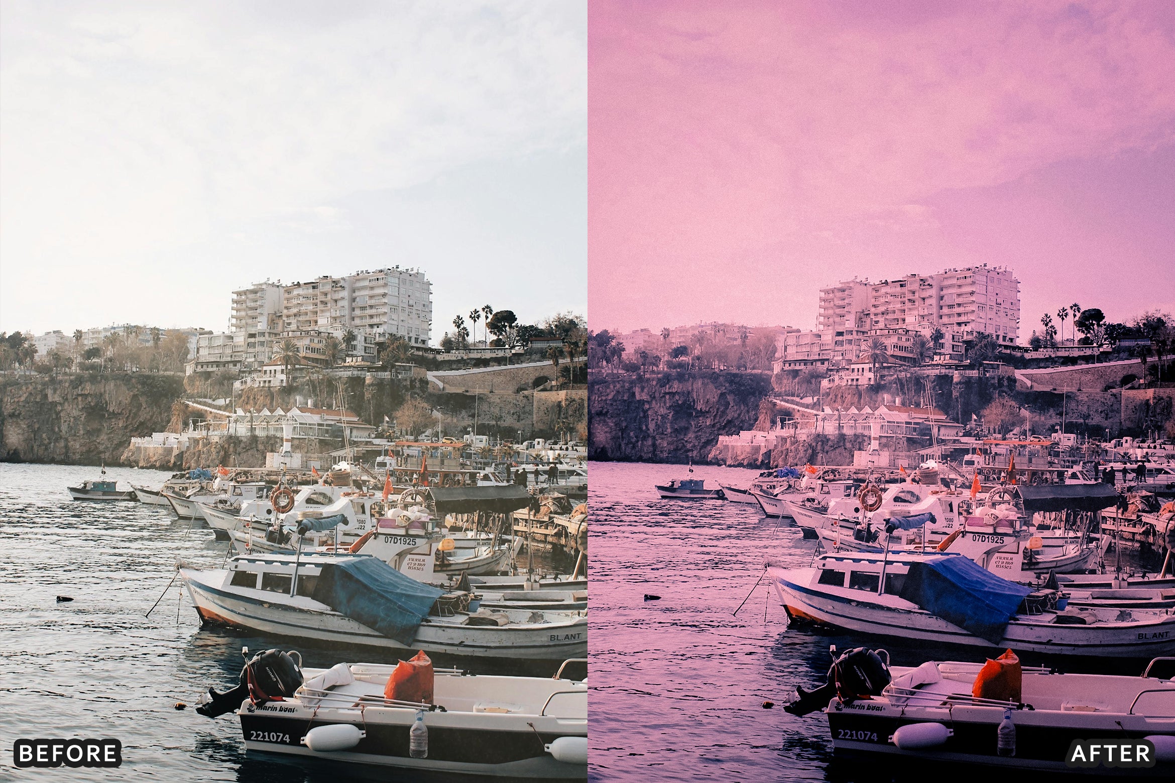 AI-Optimized Hollywood Cinematic Purple Twilight Look Lightroom Presets - Lightroom Presets - by AAA Presets