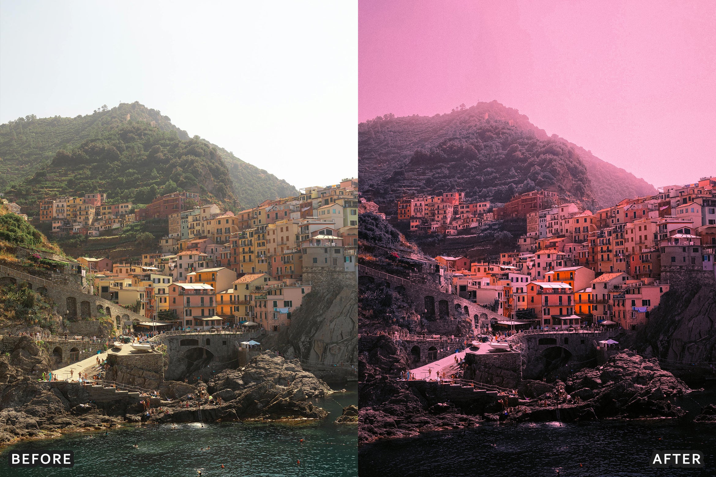 AI-Optimized Hollywood Cinematic Purple Twilight Look Lightroom Presets - Lightroom Presets - by AAA Presets