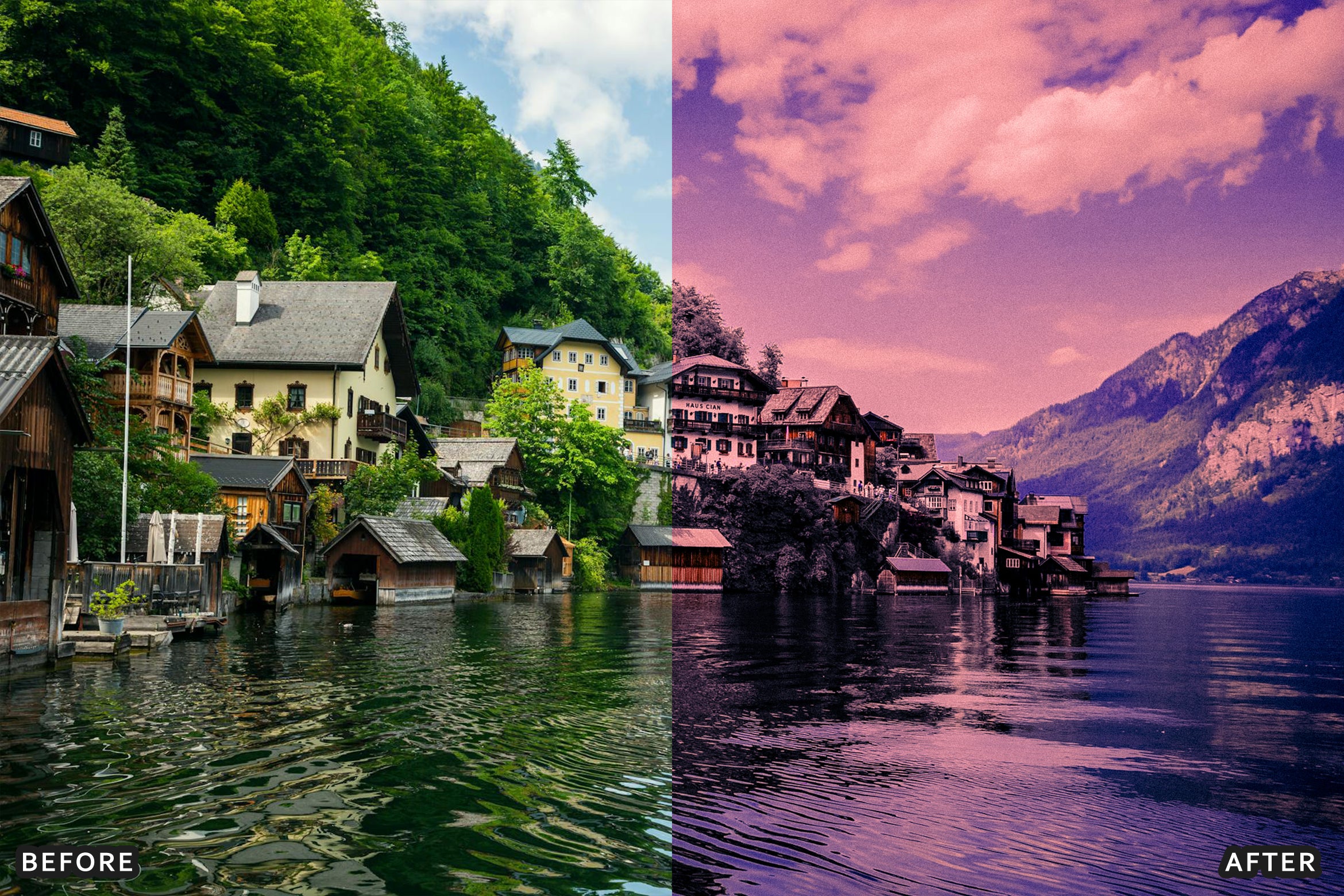 AI-Optimized Hollywood Cinematic Purple Twilight Look Lightroom Presets - Lightroom Presets - by AAA Presets