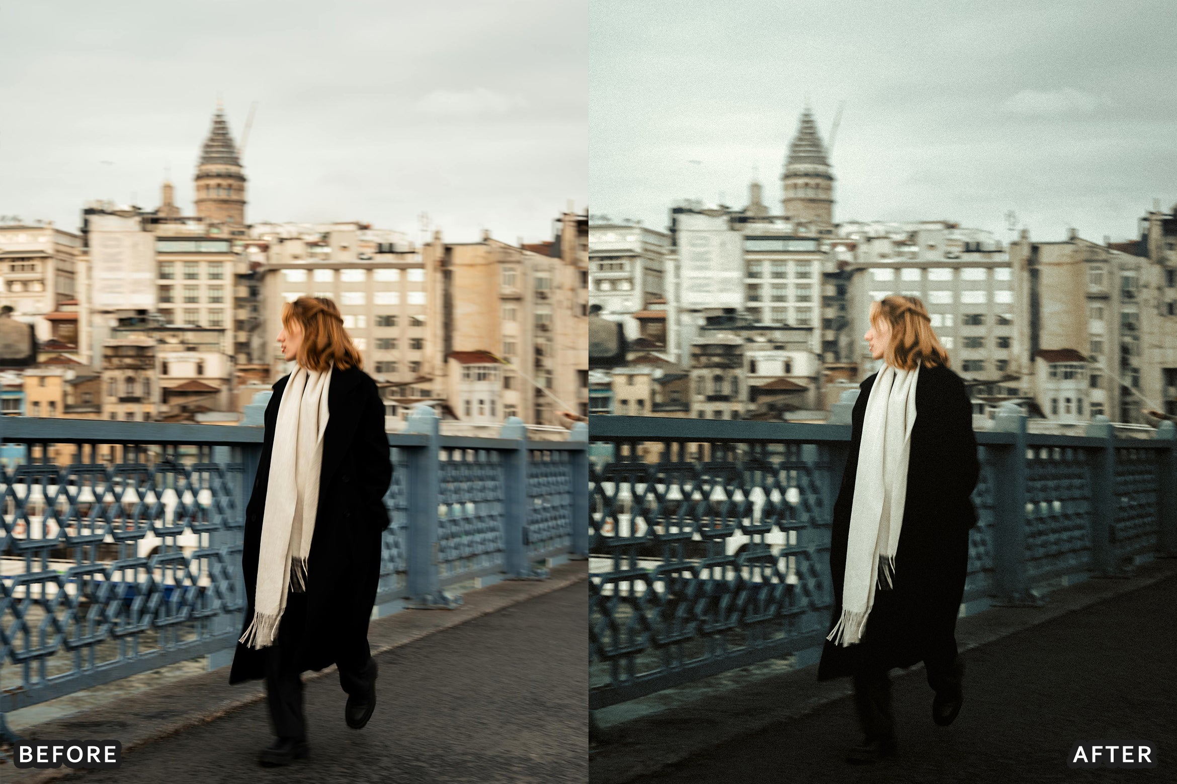 AI-Optimized Creamy Urban Portrait Lightroom Presets