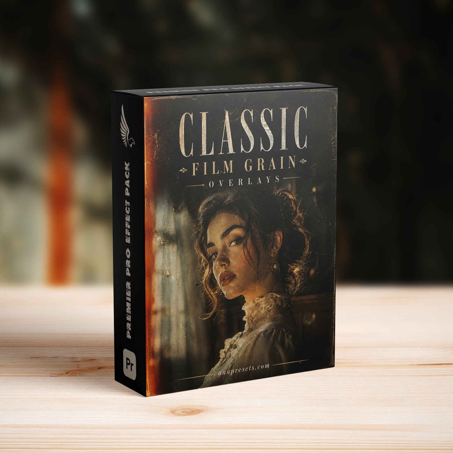 Vintage Film Grain Overlay Pack for Premiere Pro – Full HD