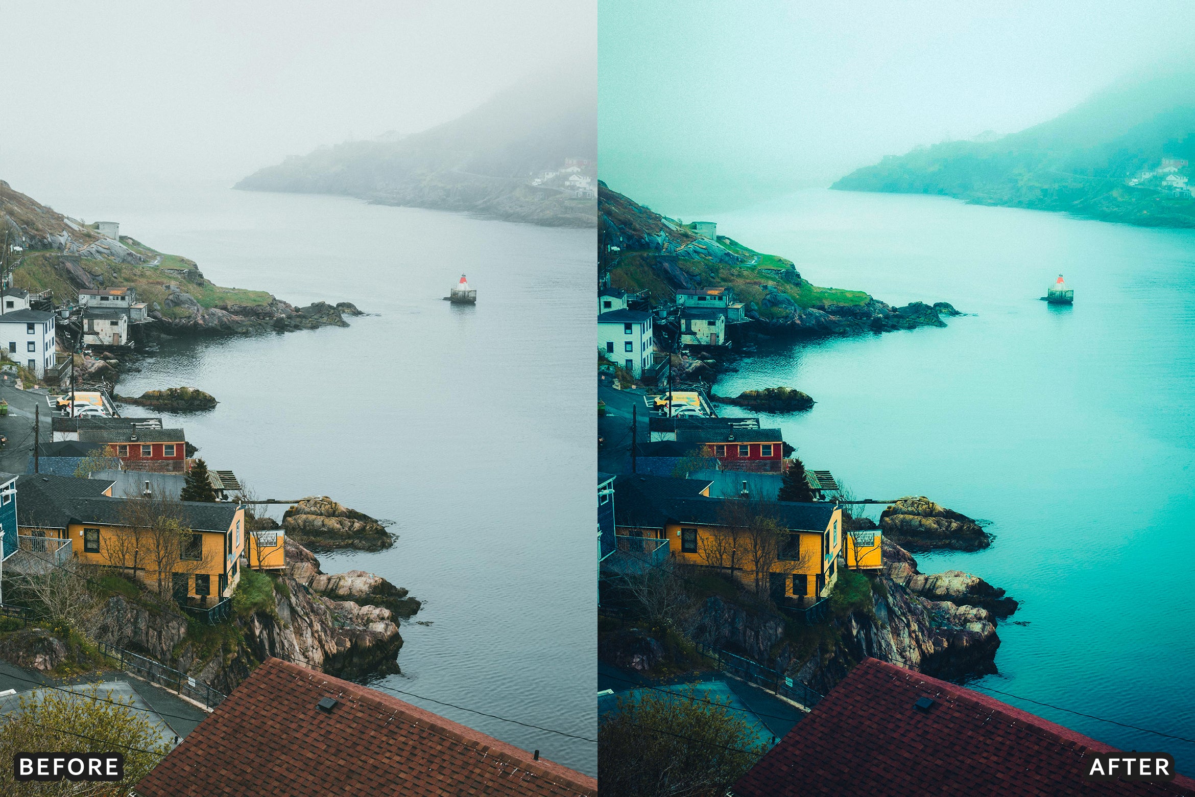AI-Optimized Fogbound Cinematic Travel Lightroom Presets - Lightroom Presets - by AAA Presets