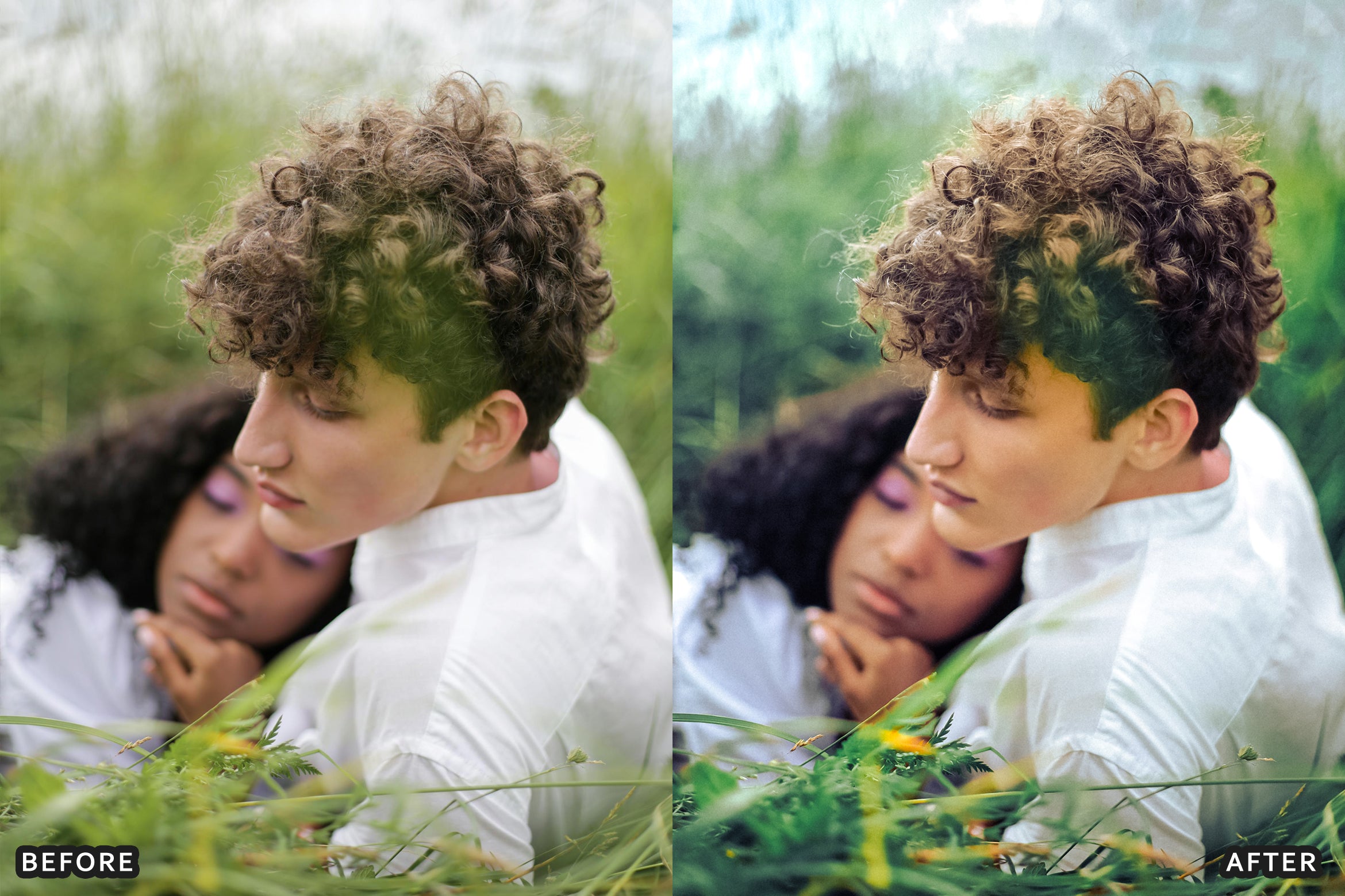 AI-Optimized Fresh Green Haze Lightroom Presets