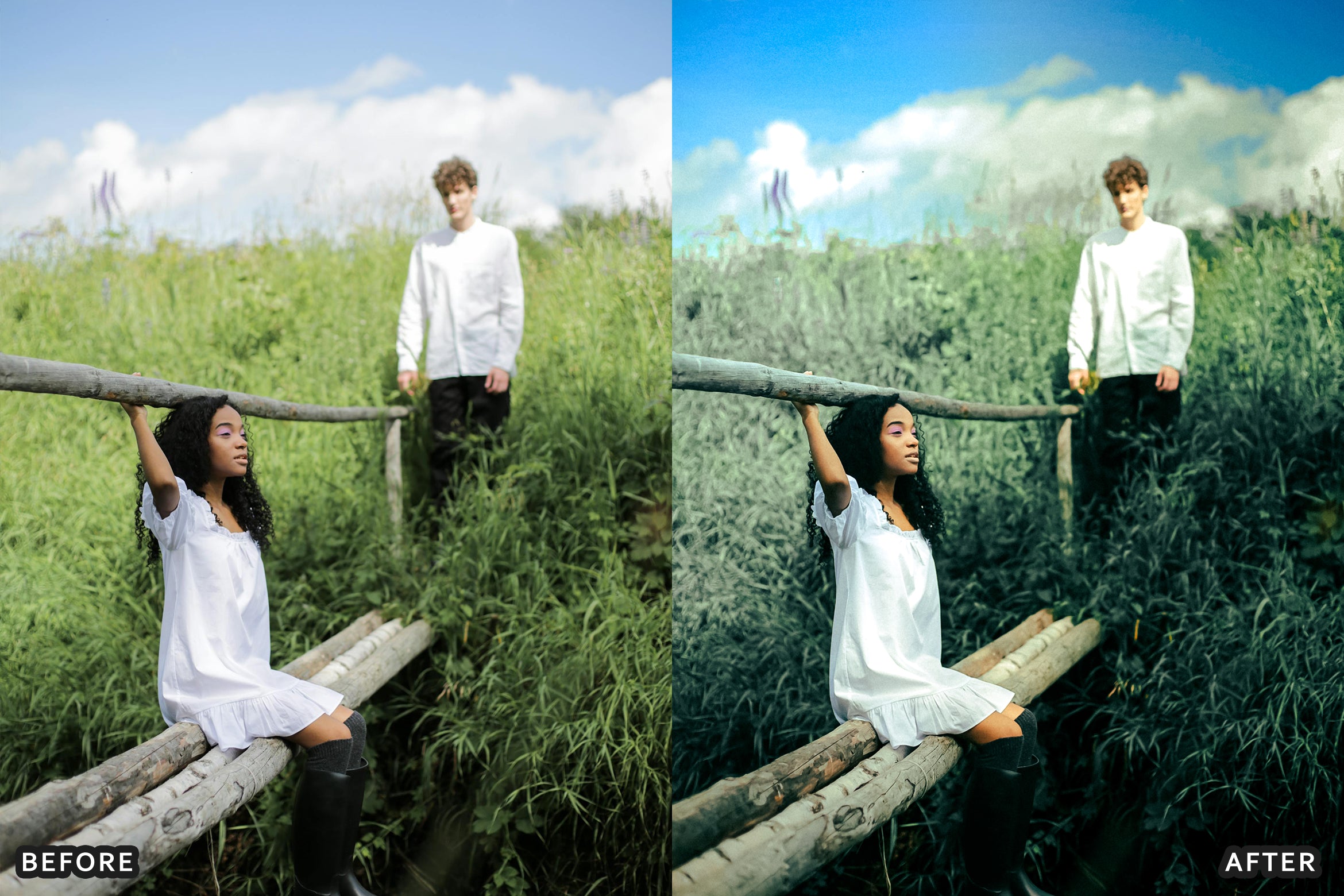 AI-Optimized Fresh Green Haze Lightroom Presets