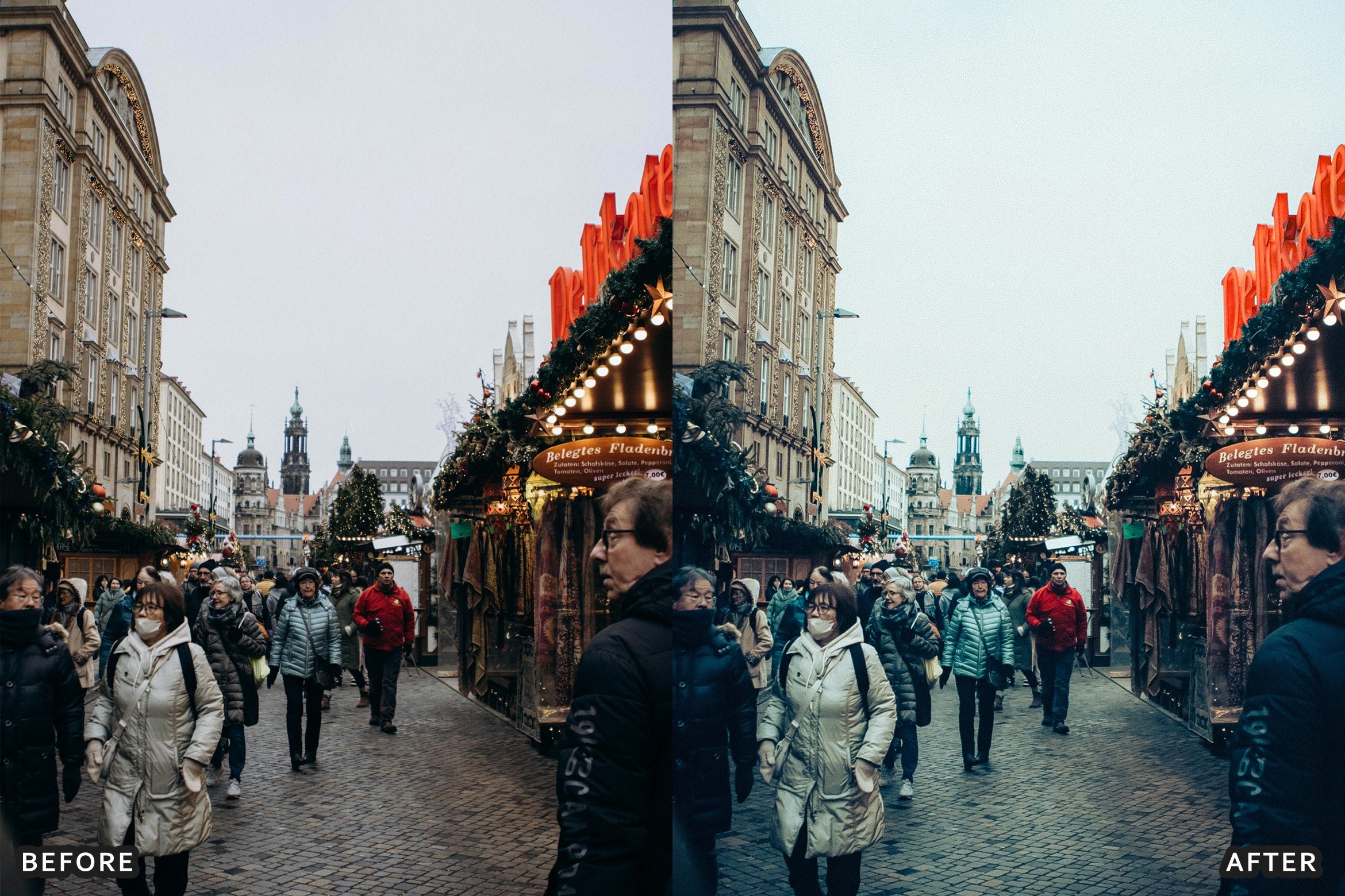 AI-Optimized Glacier Blue Hour Lightroom Presets