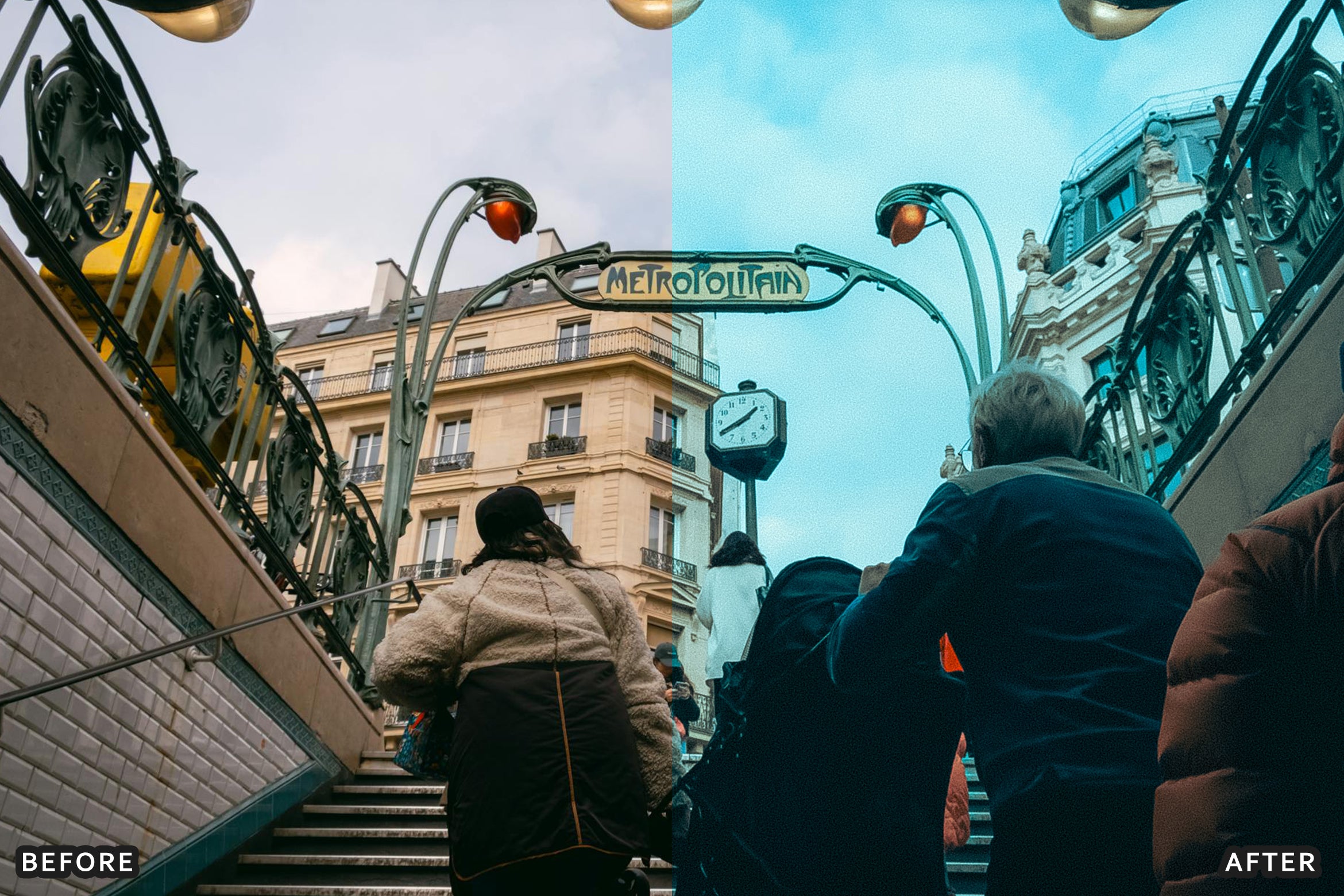 AI-Optimized Glacier Blue Hour Lightroom Presets