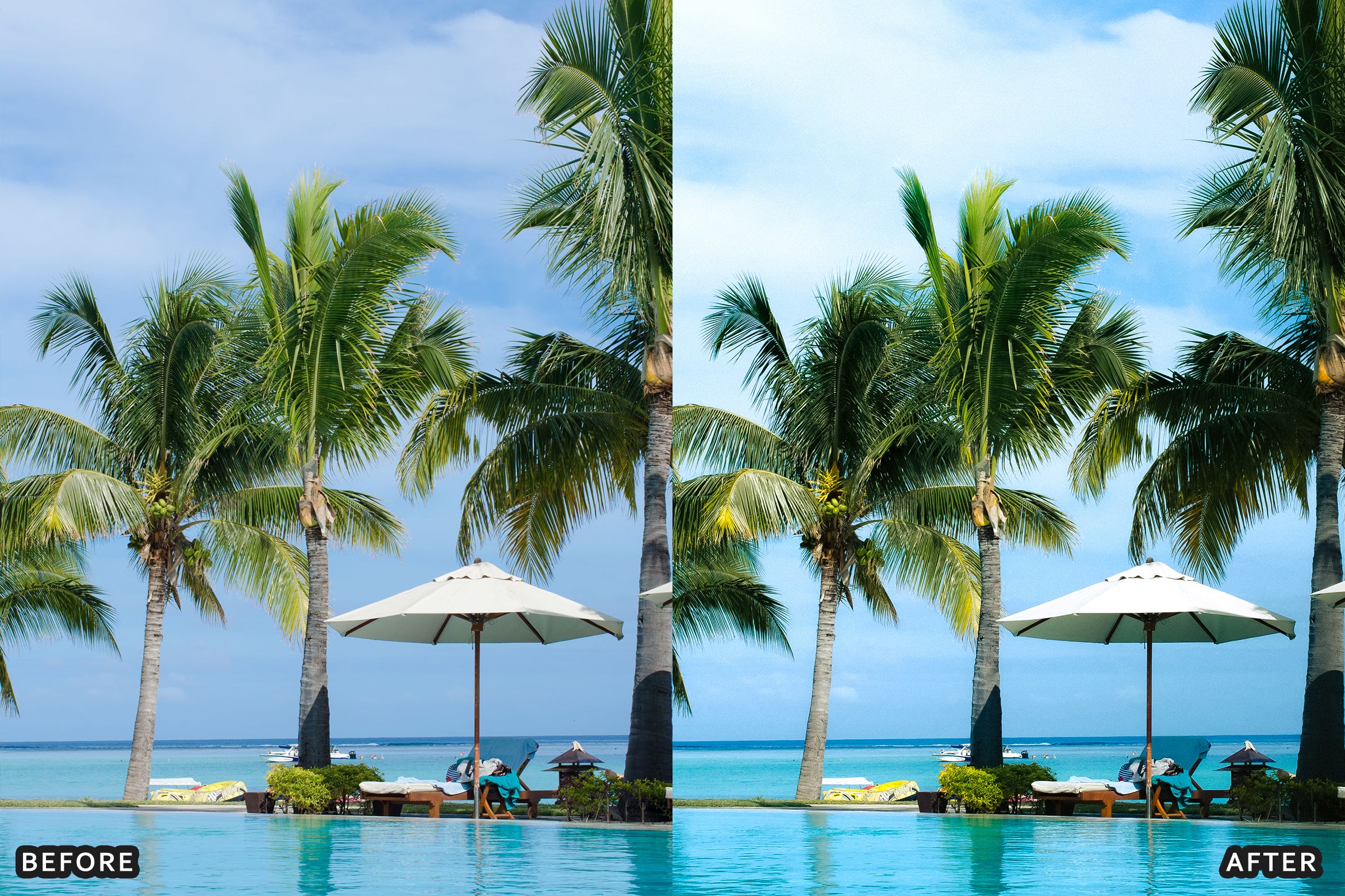 AI-Optimized Luxury Beach Resort Lightroom Presets
