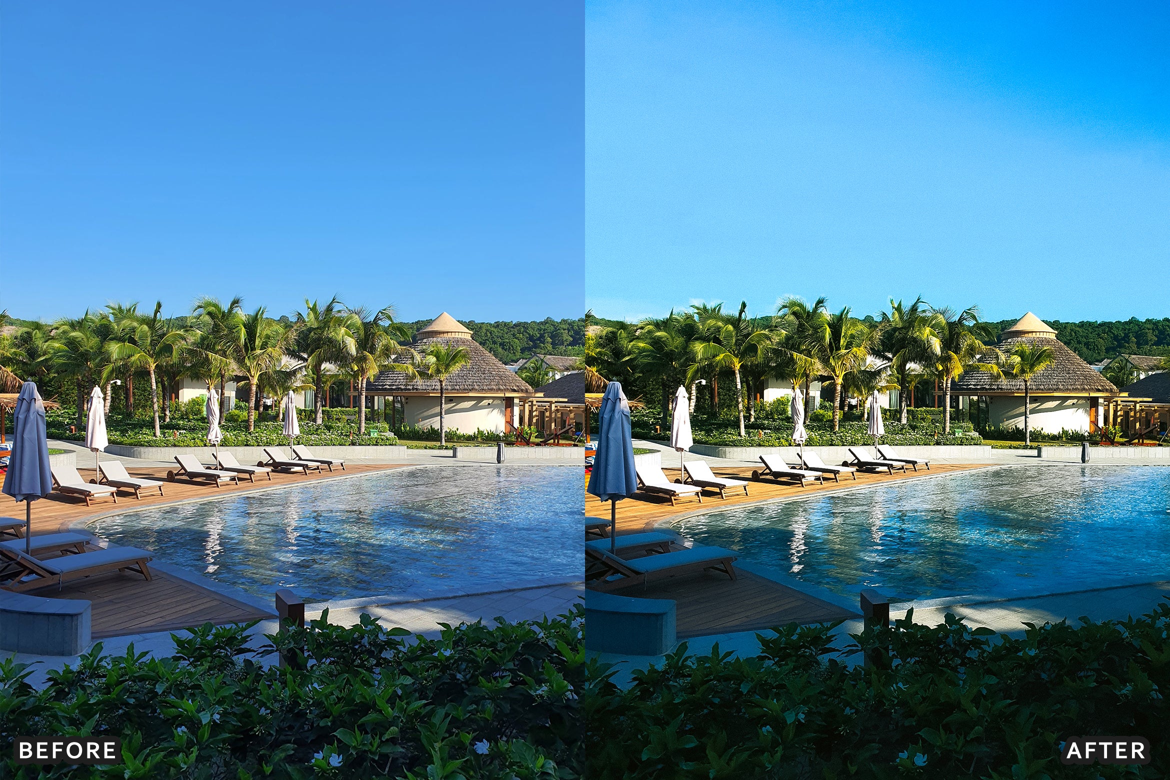 AI-Optimized Luxury Beach Resort Lightroom Presets