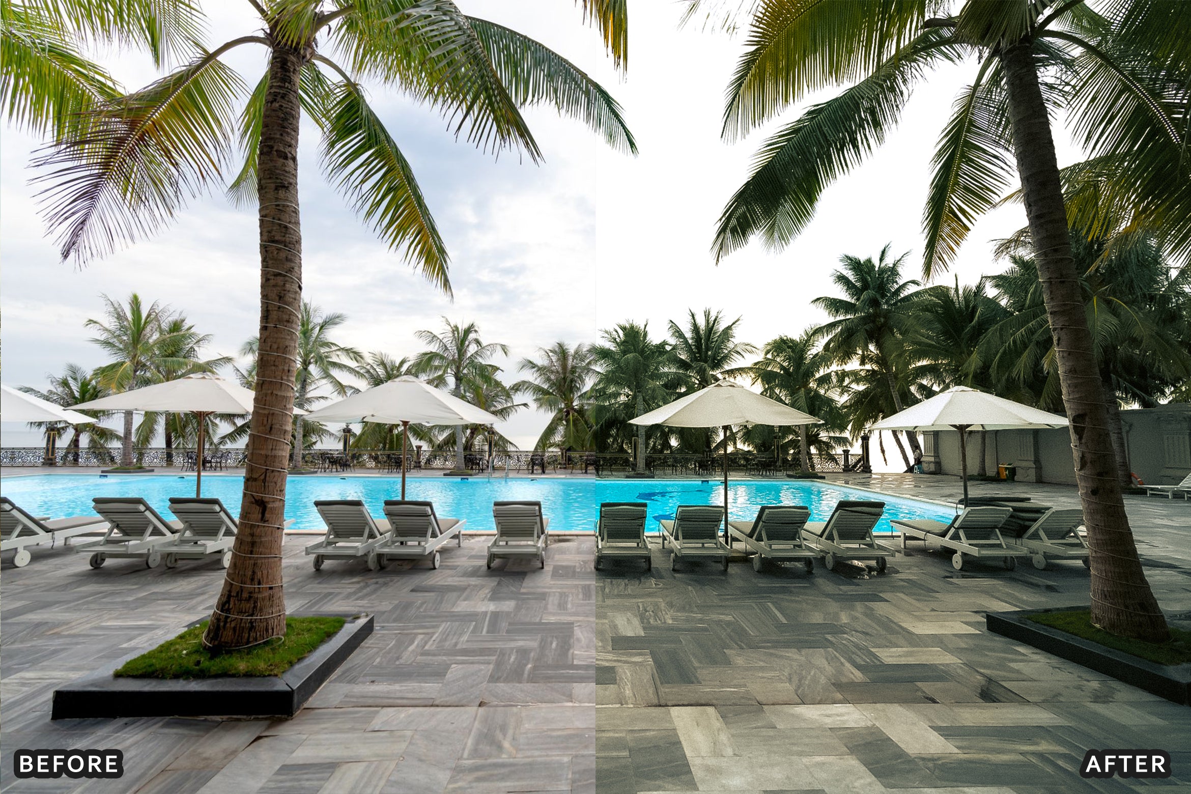 AI-Optimized Luxury Beach Resort Lightroom Presets