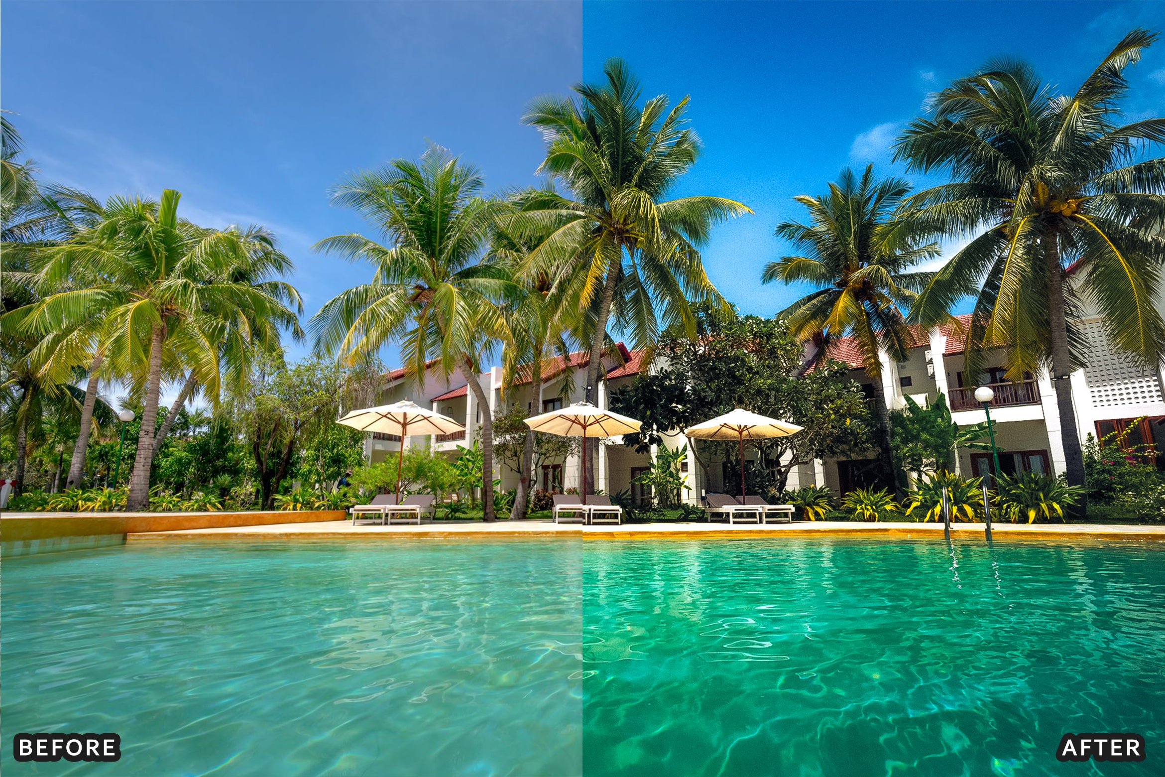 AI-Optimized Luxury Beach Resort Lightroom Presets
