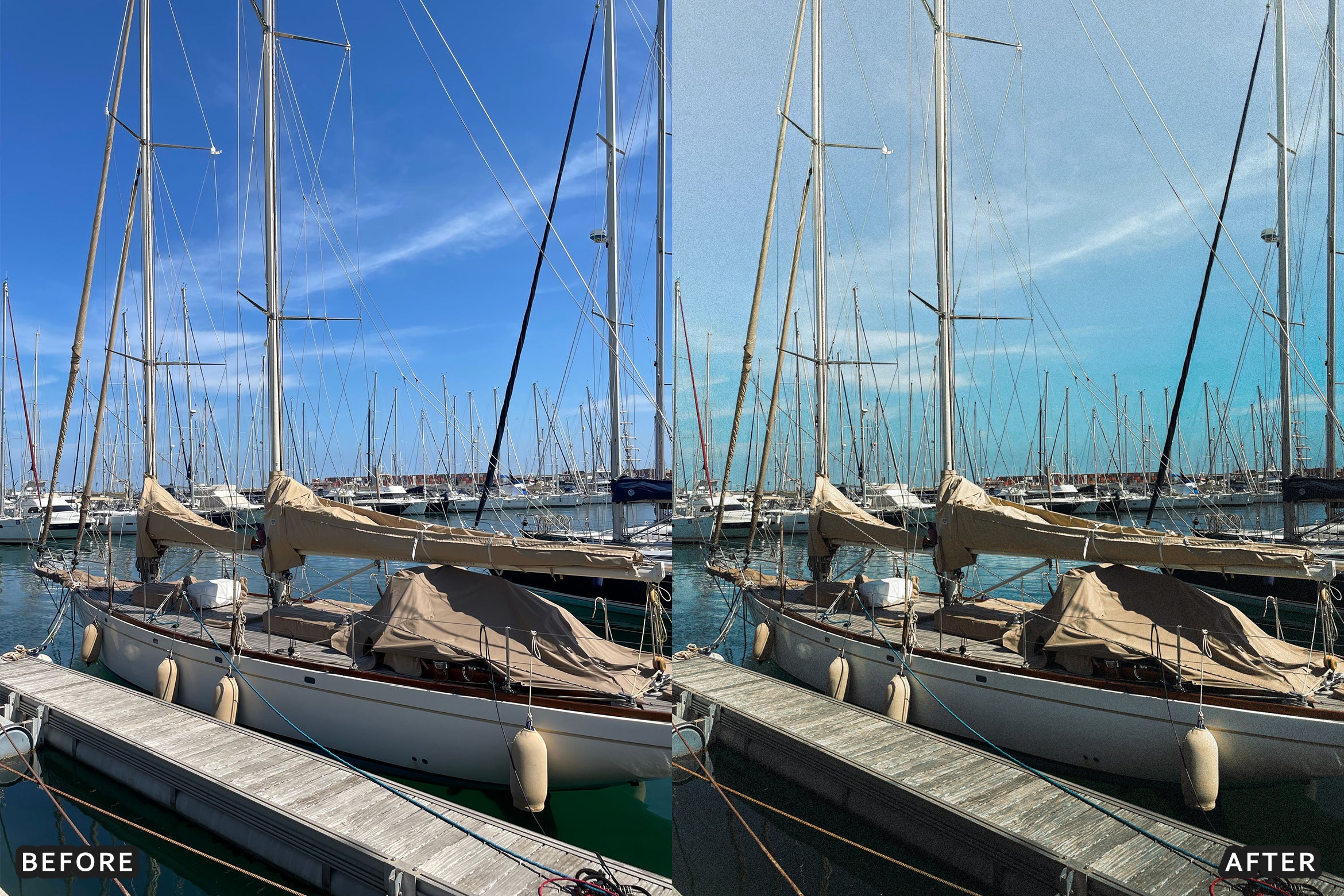 AI-Optimized Luxury Yacht Lightroom Presets