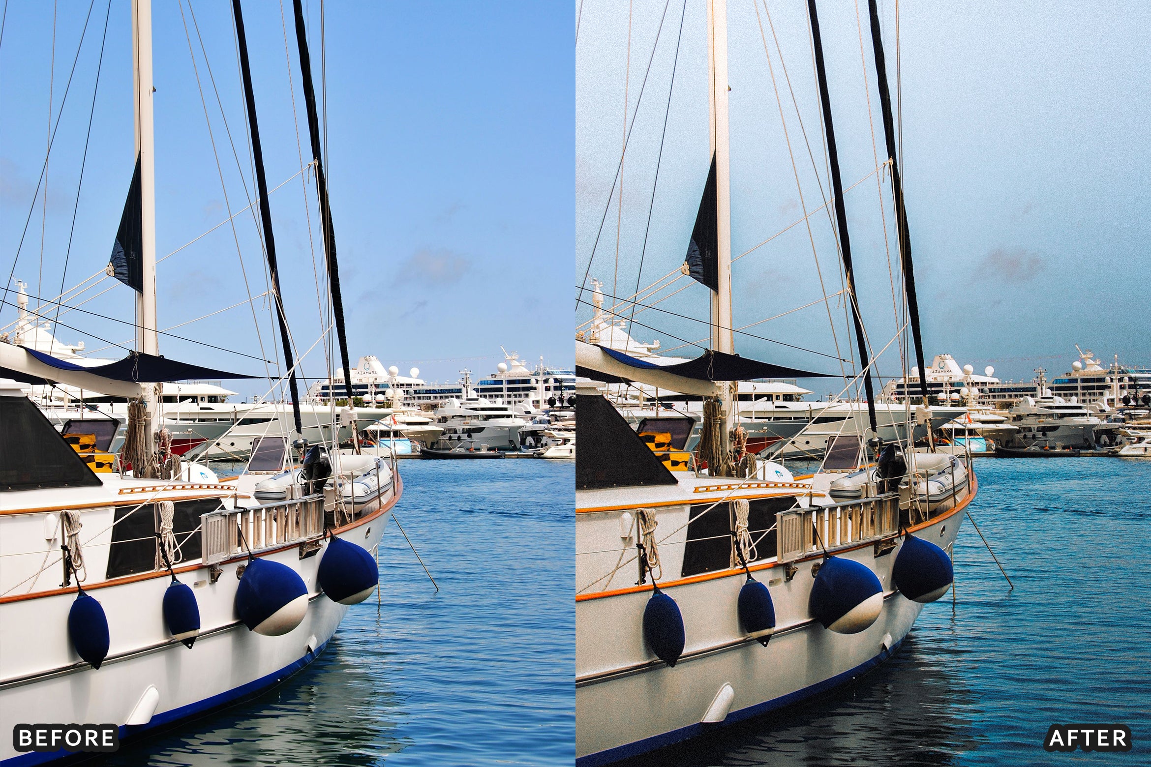 AI-Optimized Luxury Yacht Lightroom Presets
