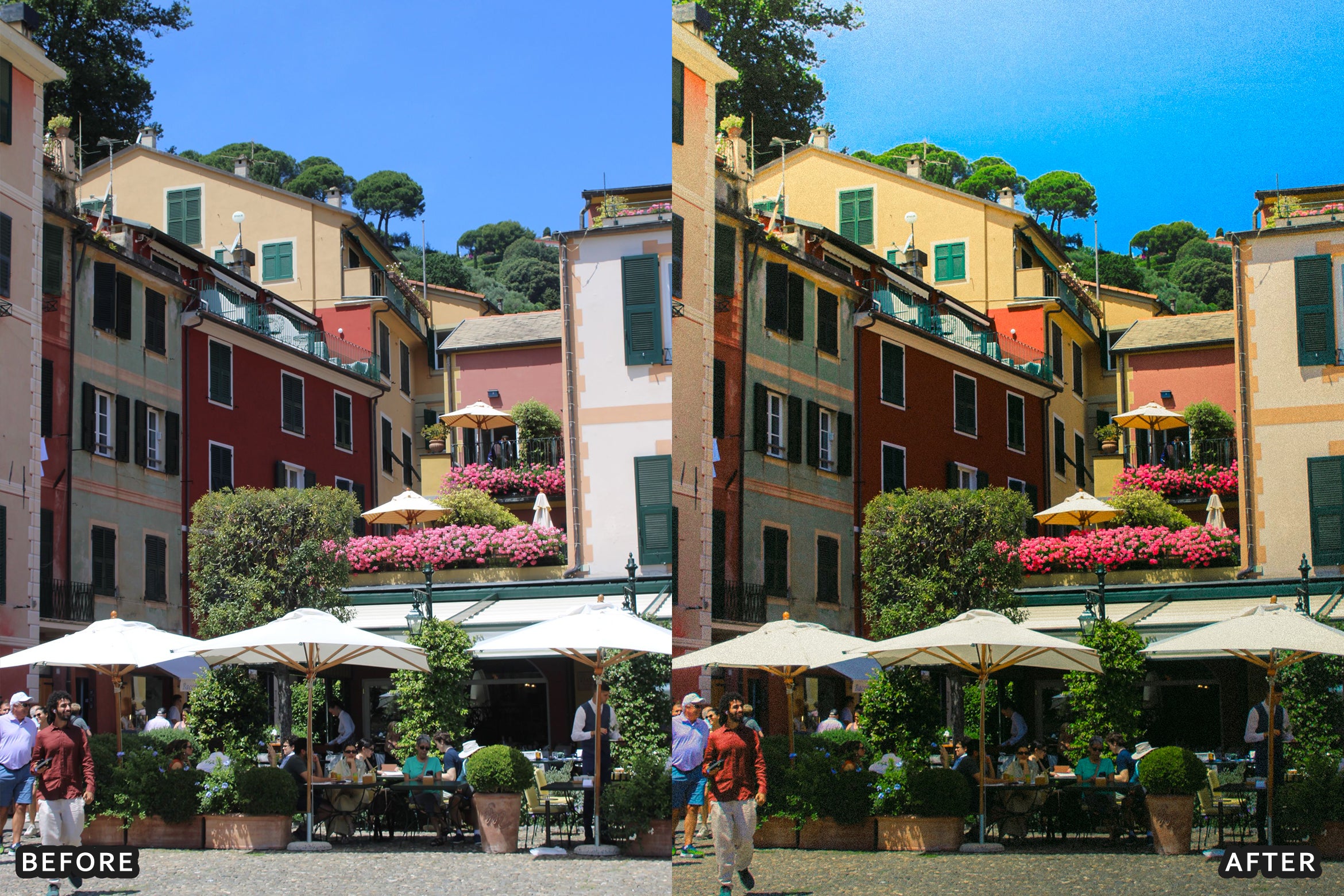 AI-Optimized Mediterranean Riviera Landscape Lightroom Presets