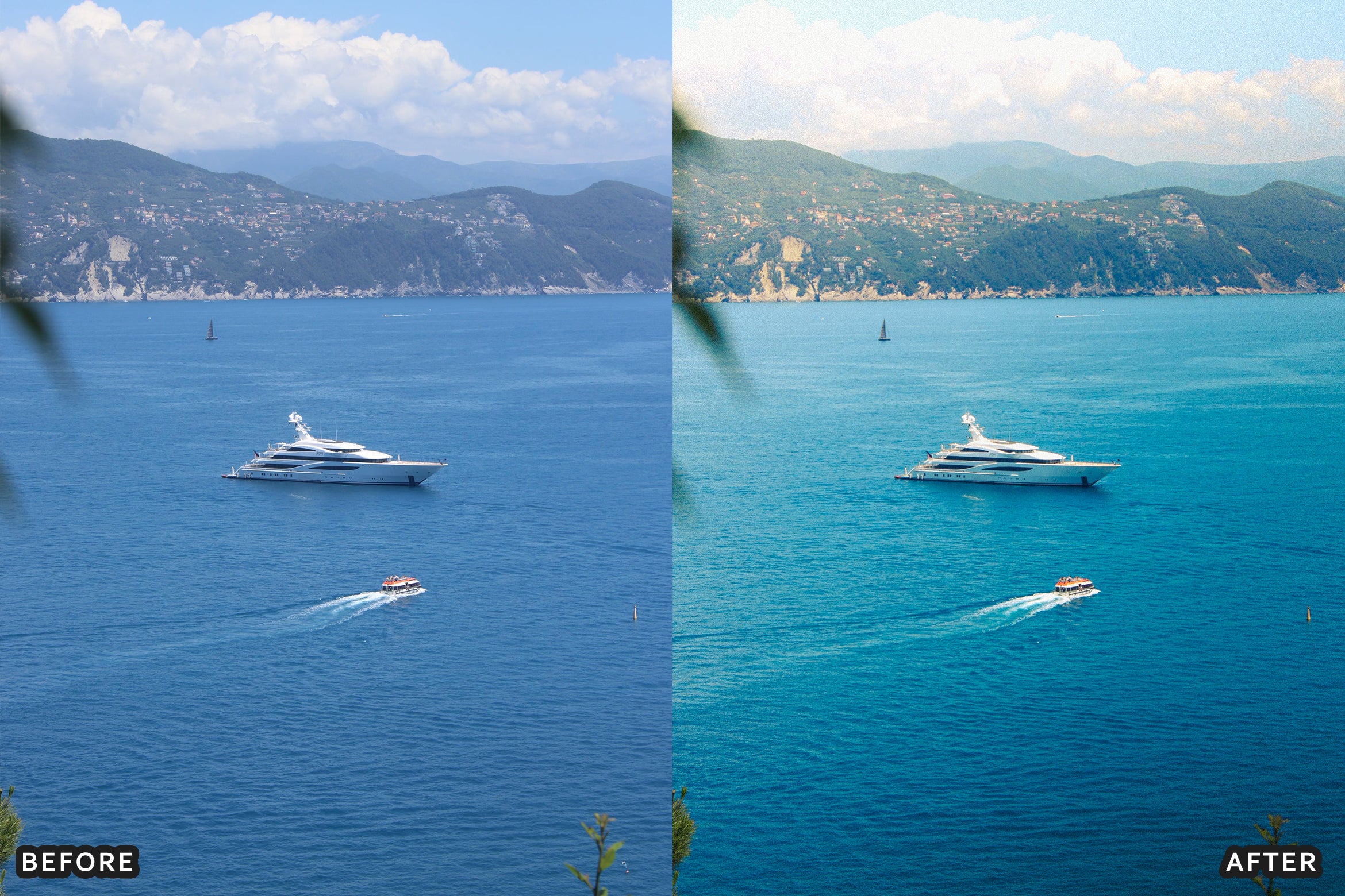 AI-Optimized Mediterranean Riviera Landscape Lightroom Presets