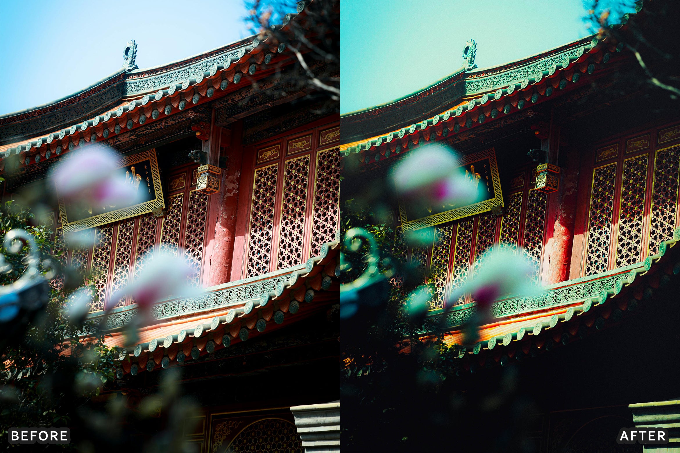 AI-Optimized Moody Red Cinematic Travel Lightroom Presets - Lightroom Presets - by AAA Presets