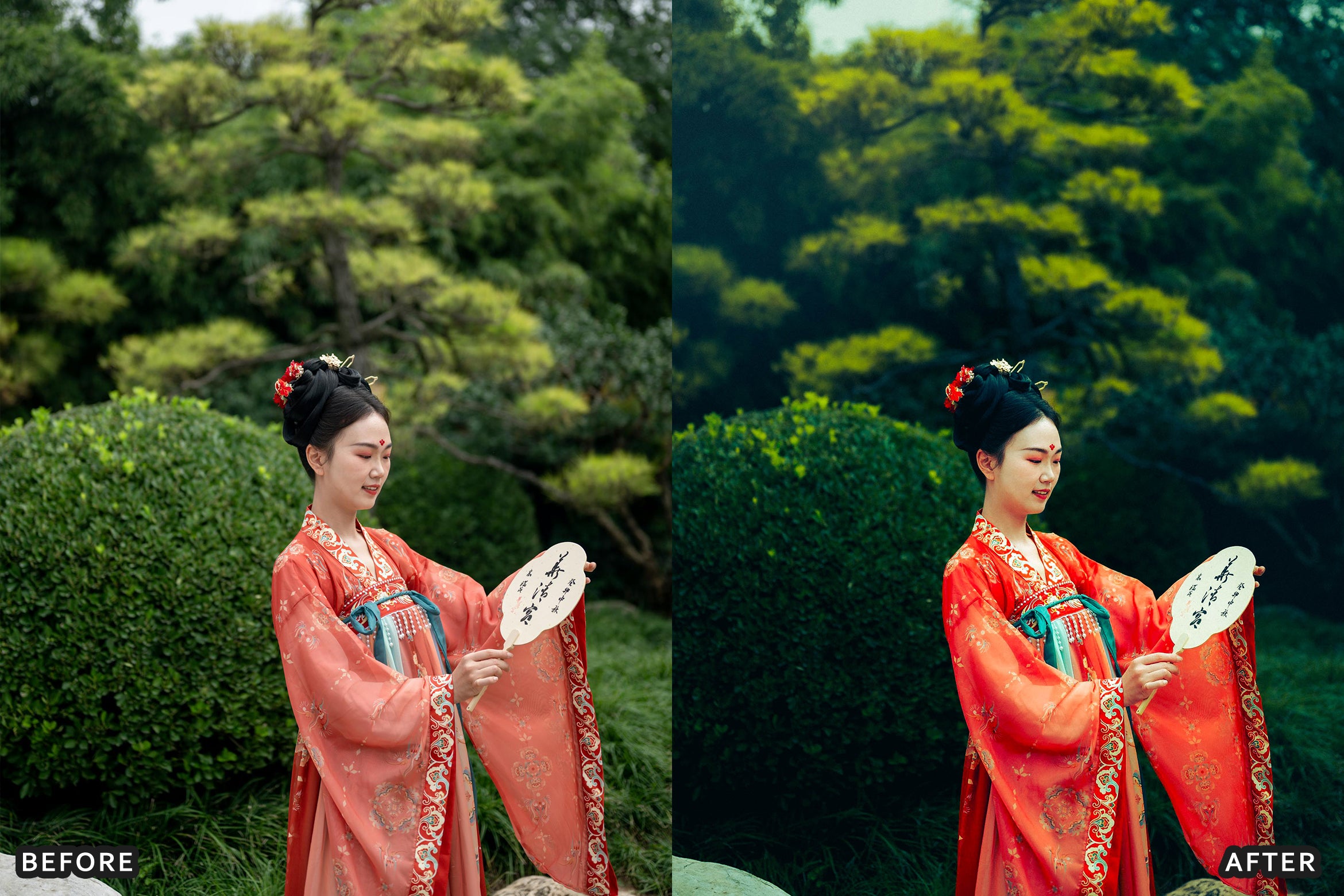 AI-Optimized Moody Red Cinematic Travel Lightroom Presets - Lightroom Presets - by AAA Presets