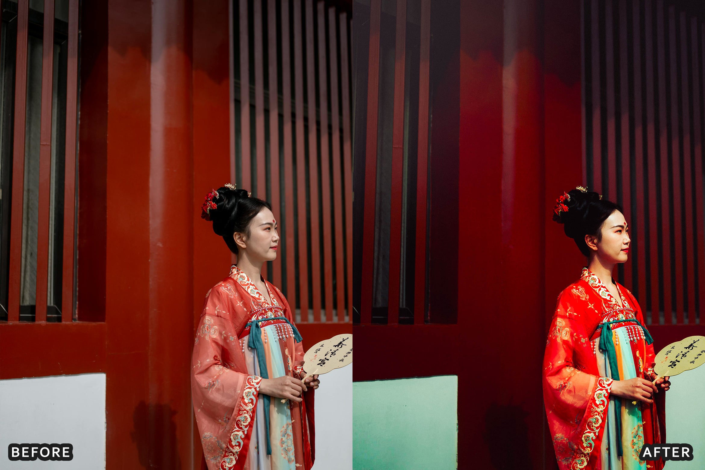 AI-Optimized Moody Red Cinematic Travel Lightroom Presets - Lightroom Presets - by AAA Presets