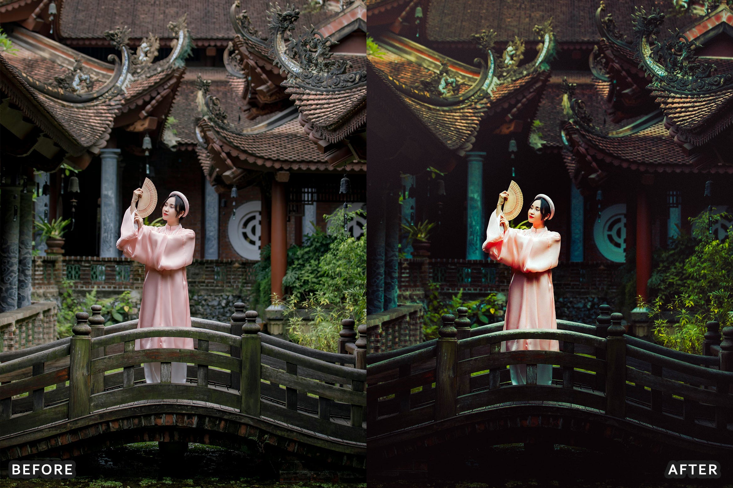 AI-Optimized Moody Red Cinematic Travel Lightroom Presets - Lightroom Presets - by AAA Presets